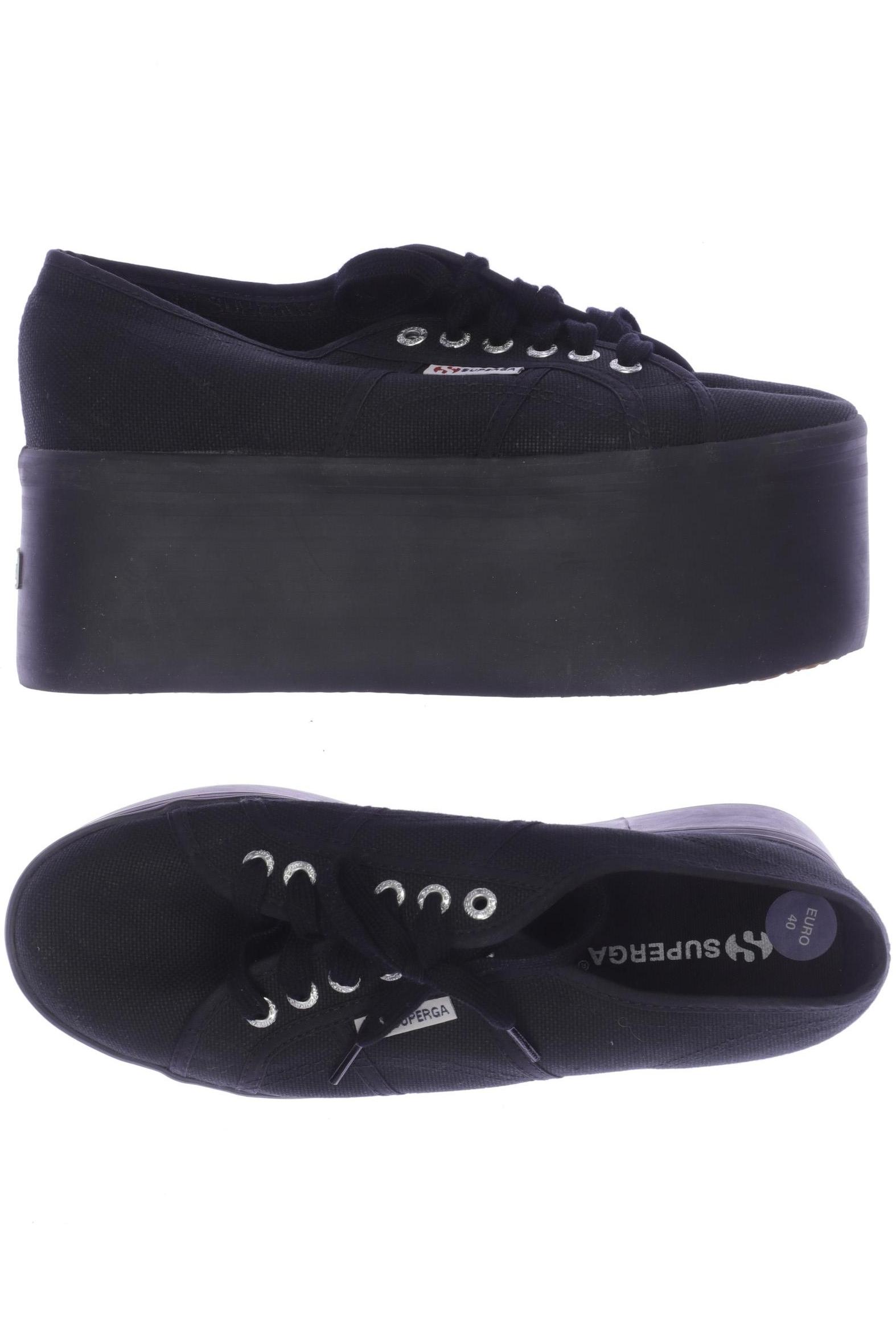 

Superga Damen Sneakers, schwarz, Gr. 40