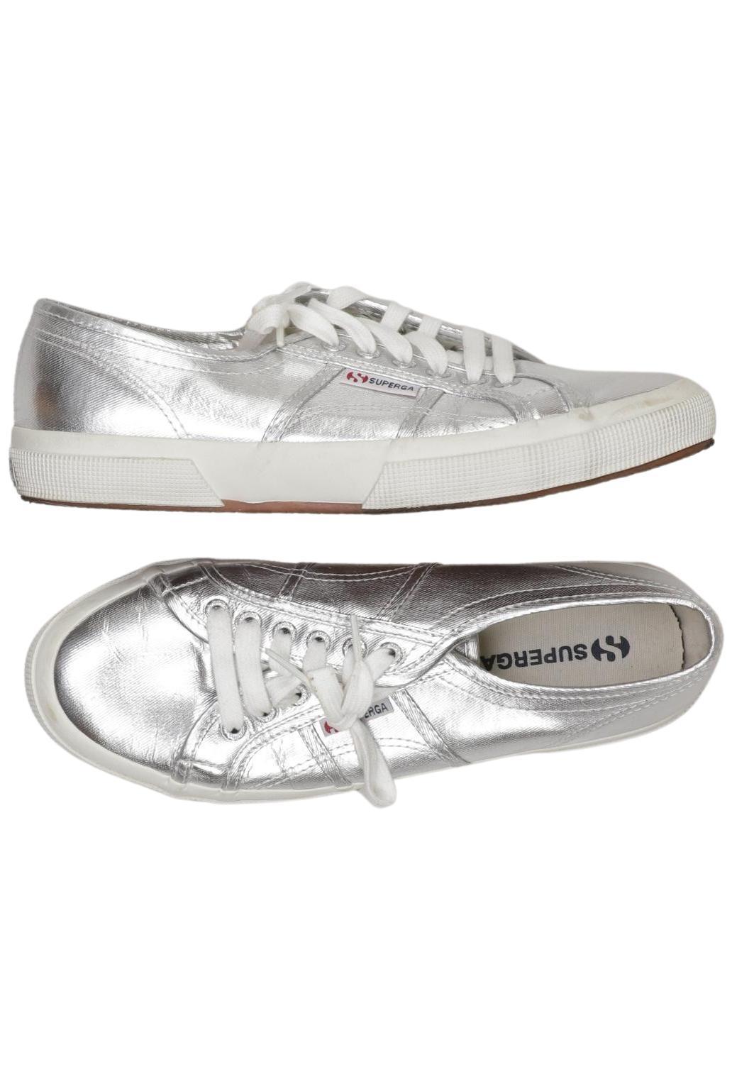 

Superga Damen Sneakers, silber, Gr. 42.5