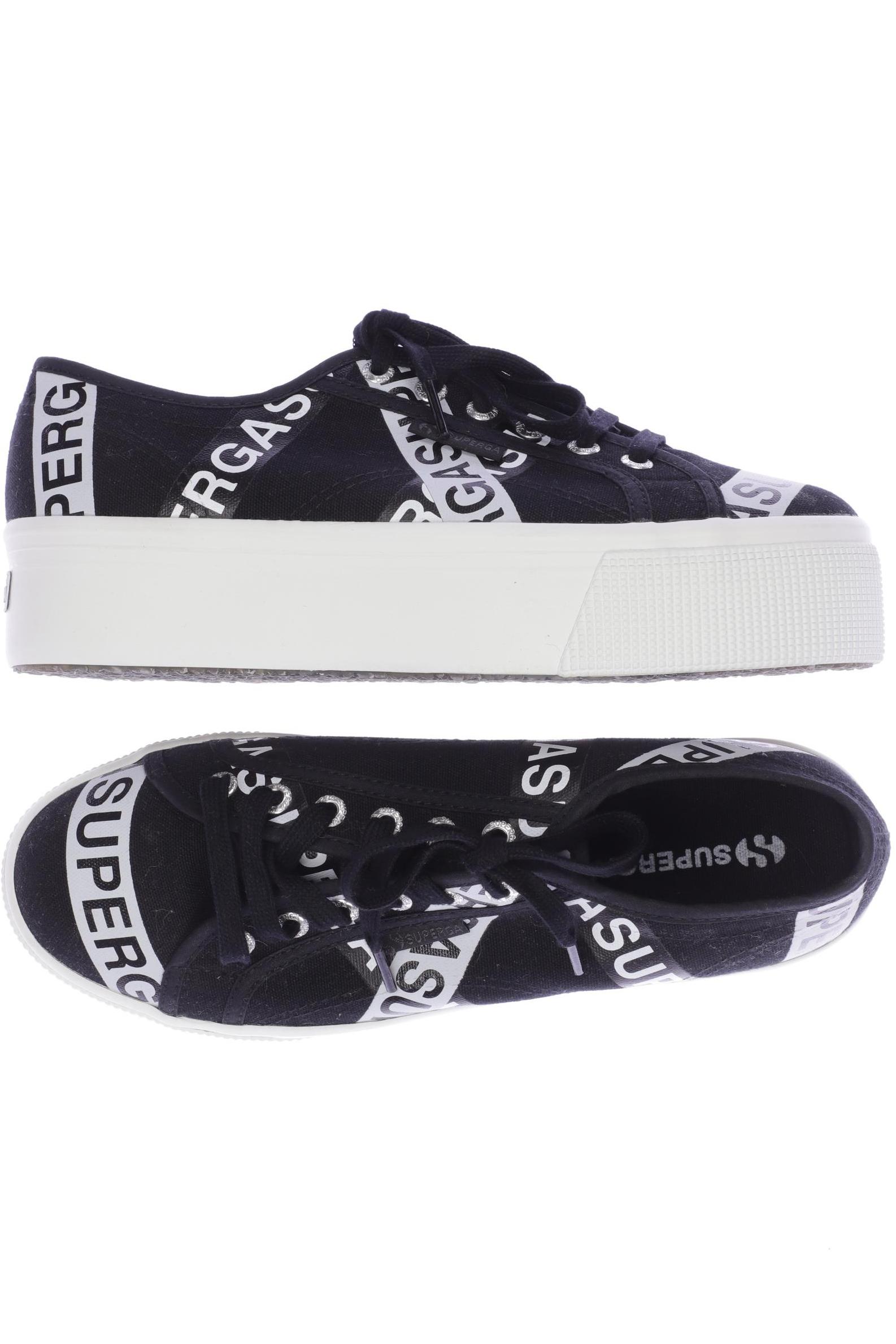 

Superga Damen Sneakers, schwarz, Gr. 39.5