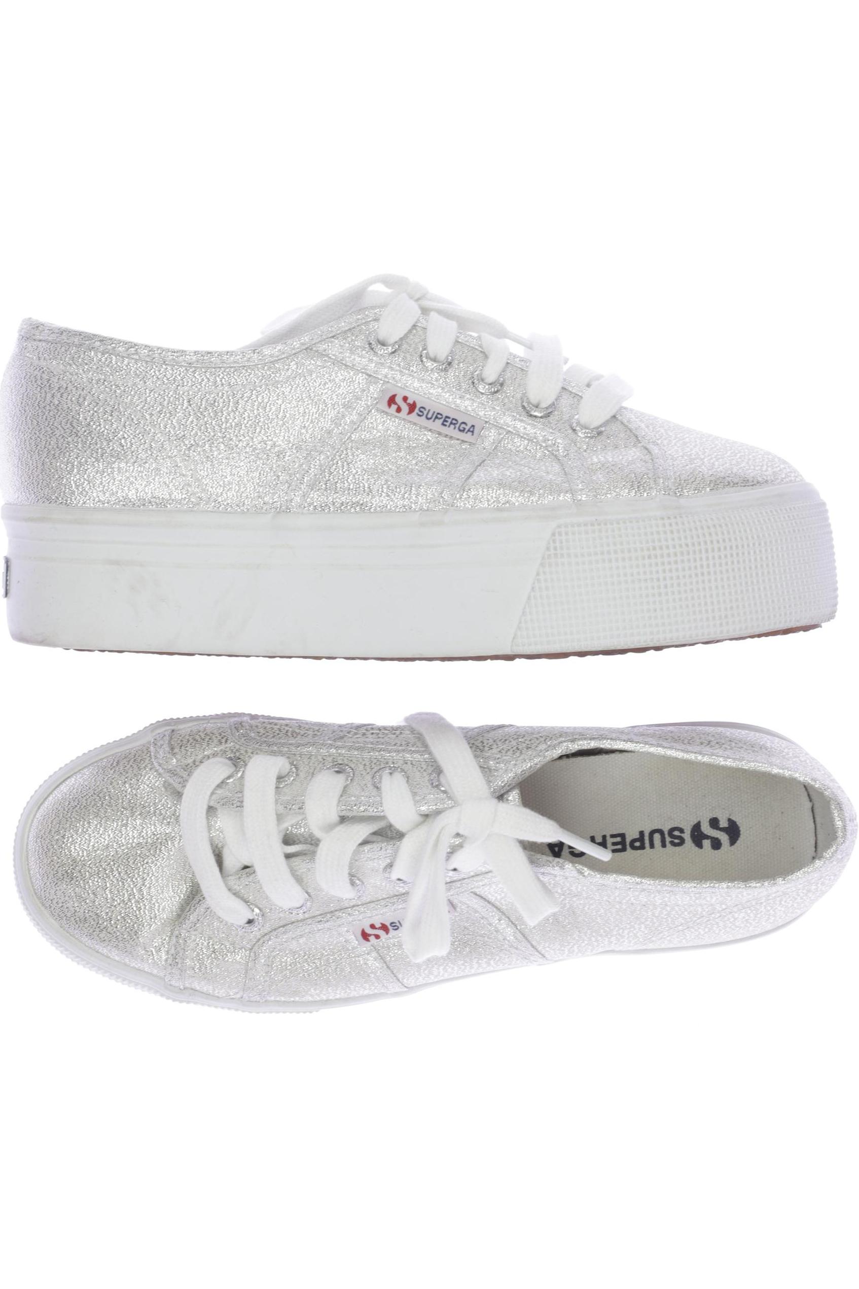 

Superga Damen Sneakers, silber, Gr. 36