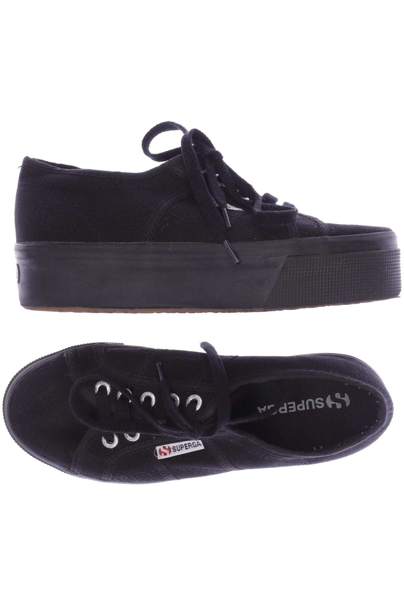 

Superga Damen Sneakers, schwarz, Gr. 35.5