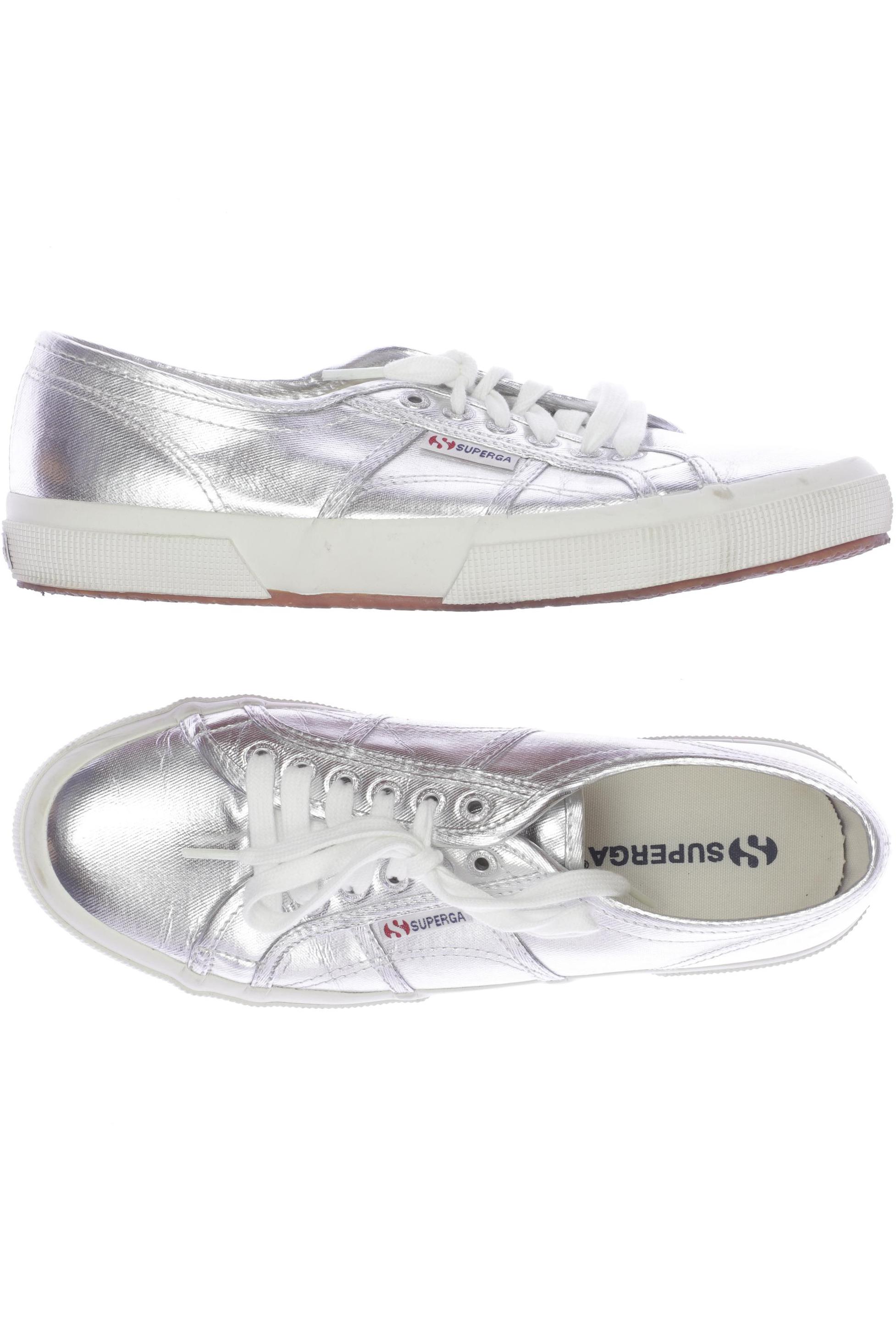 

Superga Damen Sneakers, silber, Gr. 42.5