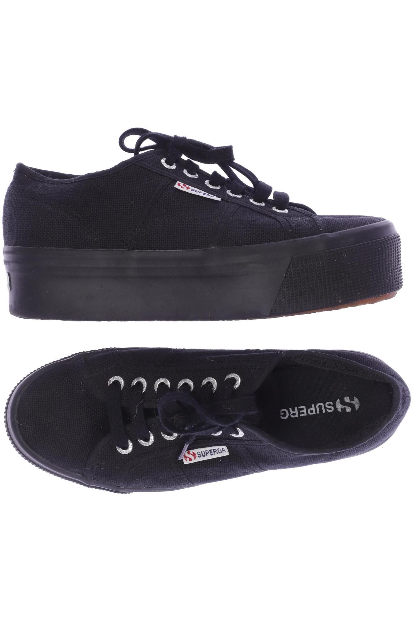 

Superga Damen Sneakers, schwarz, Gr. 37.5