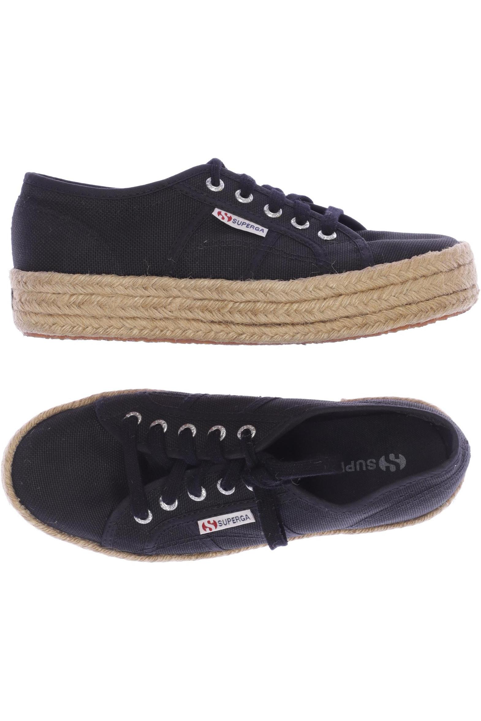 

Superga Damen Sneakers, schwarz, Gr. 37.5
