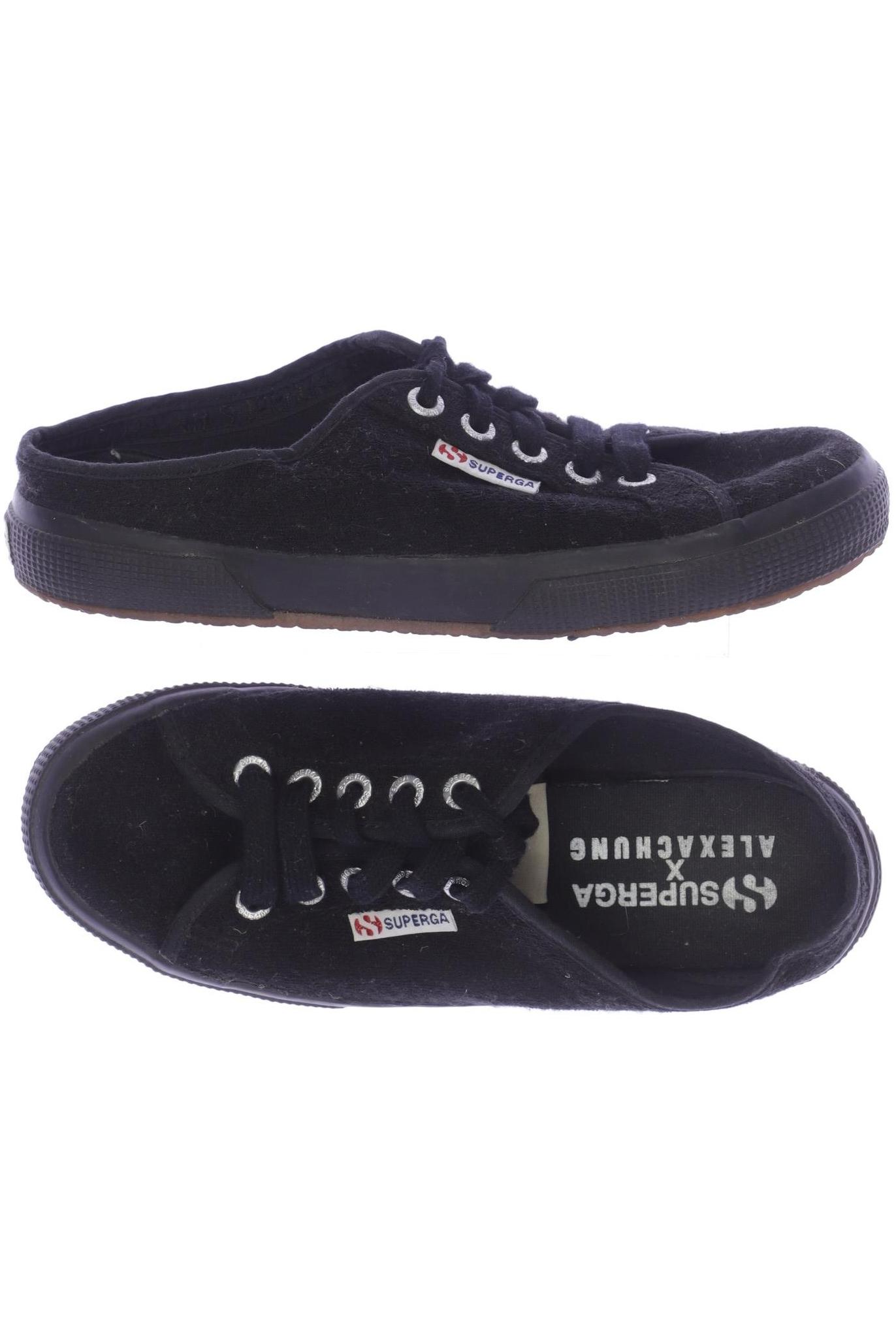 

Superga Damen Sneakers, schwarz, Gr. 35.5