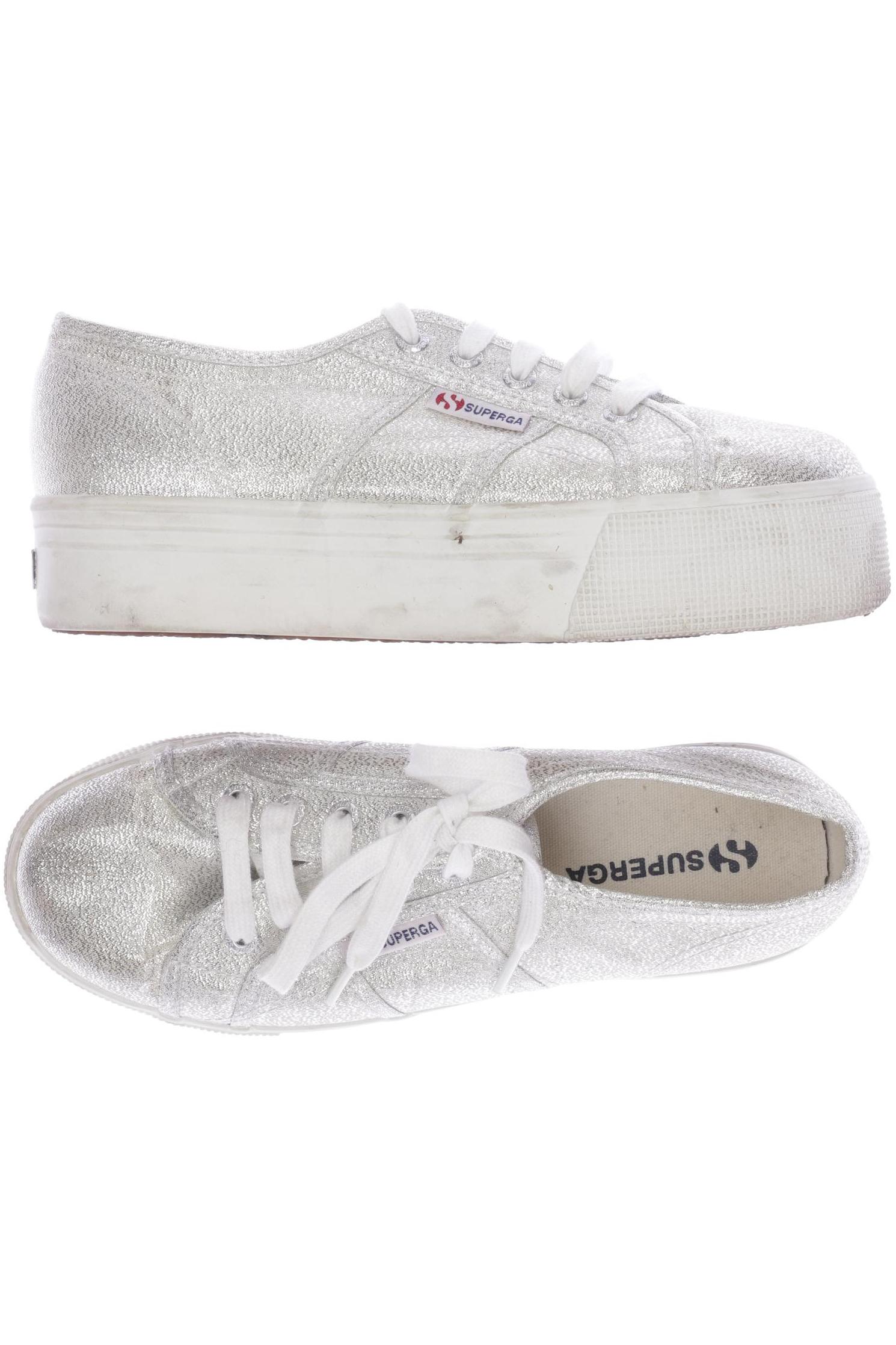 

Superga Damen Sneakers, silber, Gr. 38