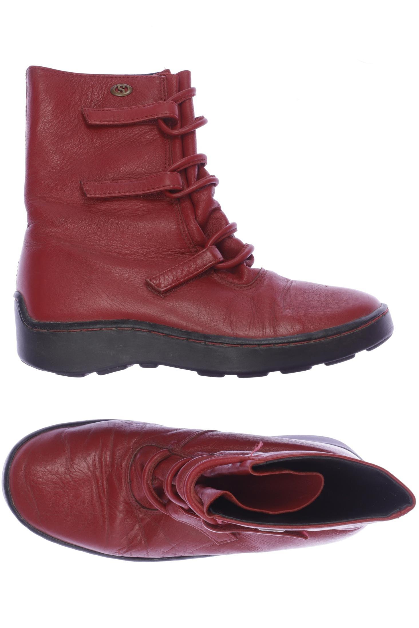 

Superga Damen Stiefelette, rot, Gr. 37