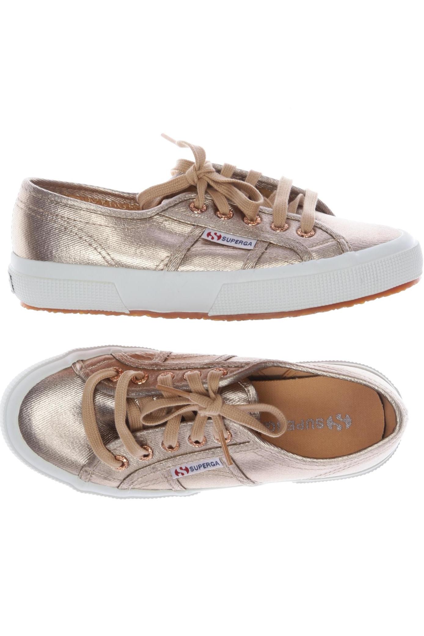 

Superga Damen Kinderschuhe, gold, Gr. 35