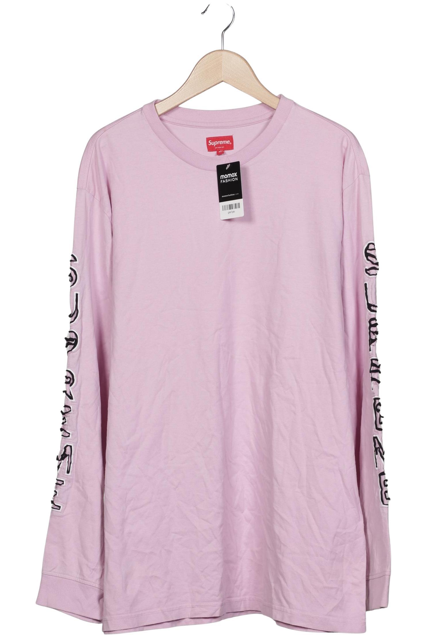 

Supreme Herren Langarmshirt, pink, Gr. 54