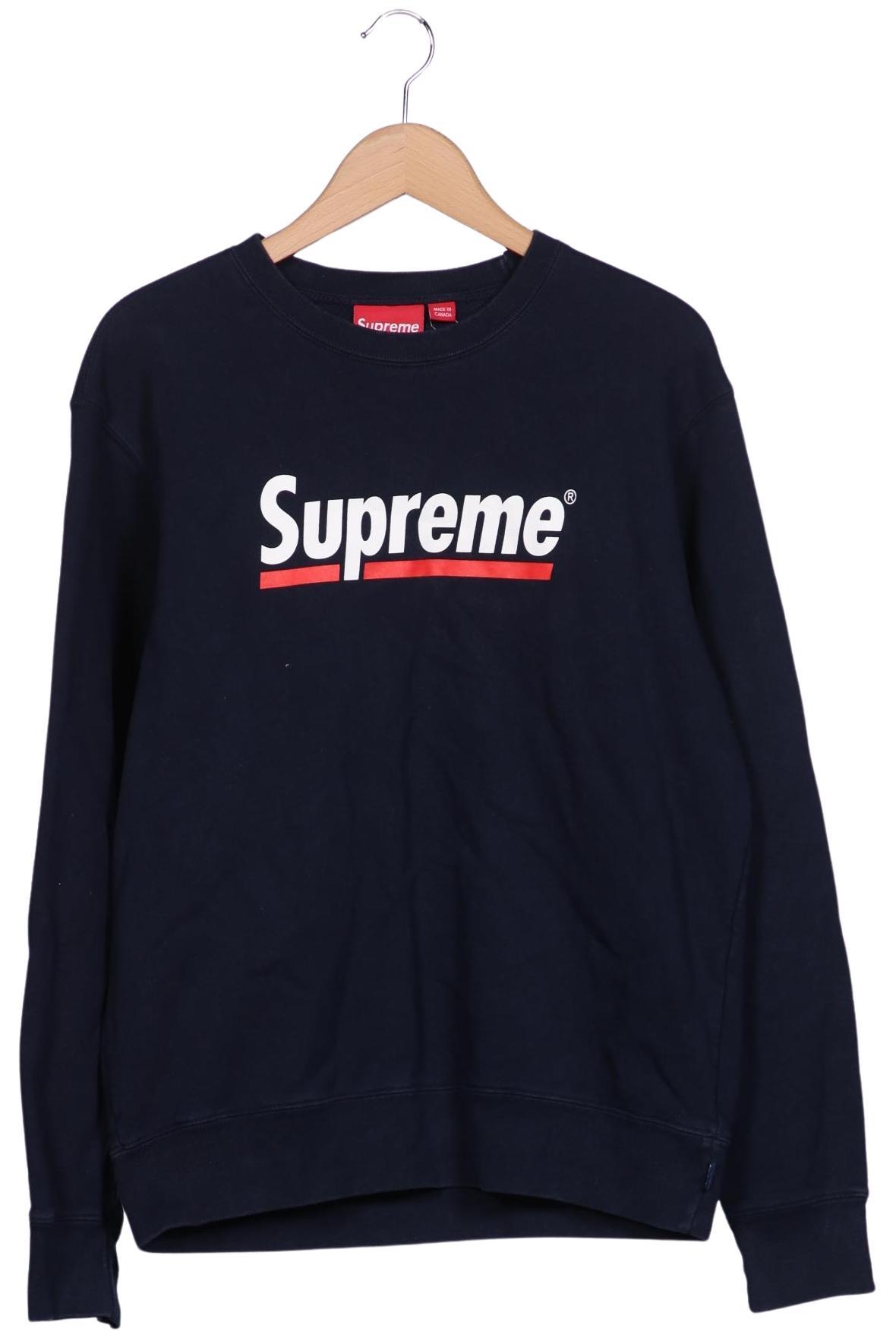 

Supreme Herren Sweatshirt, marineblau, Gr. 48