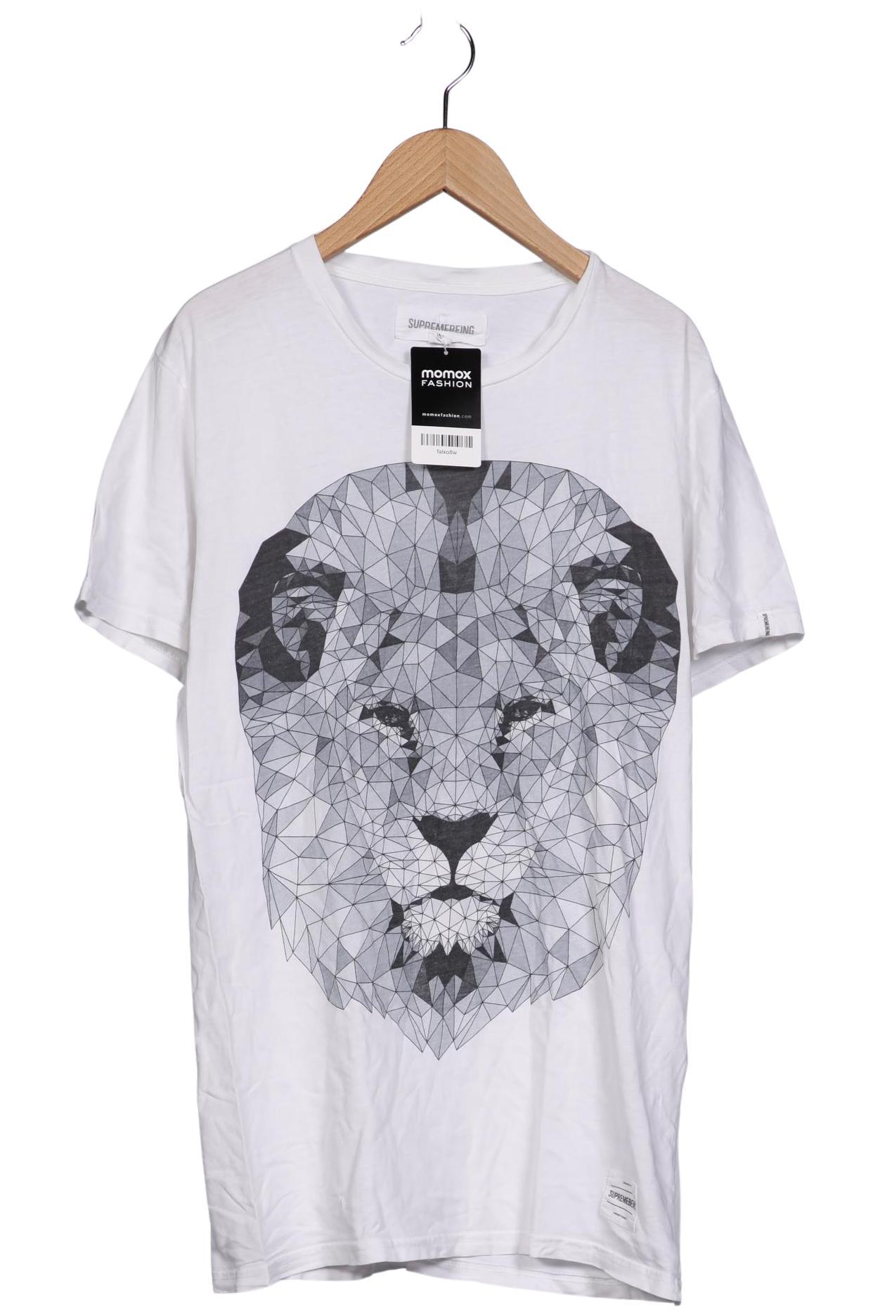 

supremebeing Herren T-Shirt, weiß, Gr. 48