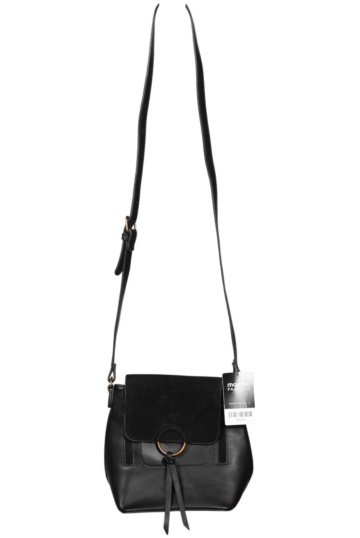 

Surkana Damen Handtasche, schwarz, Gr.