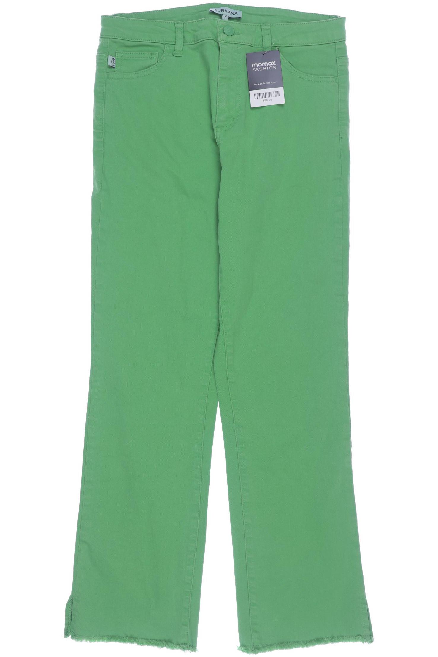 

Surkana Damen Jeans, grün, Gr. 0