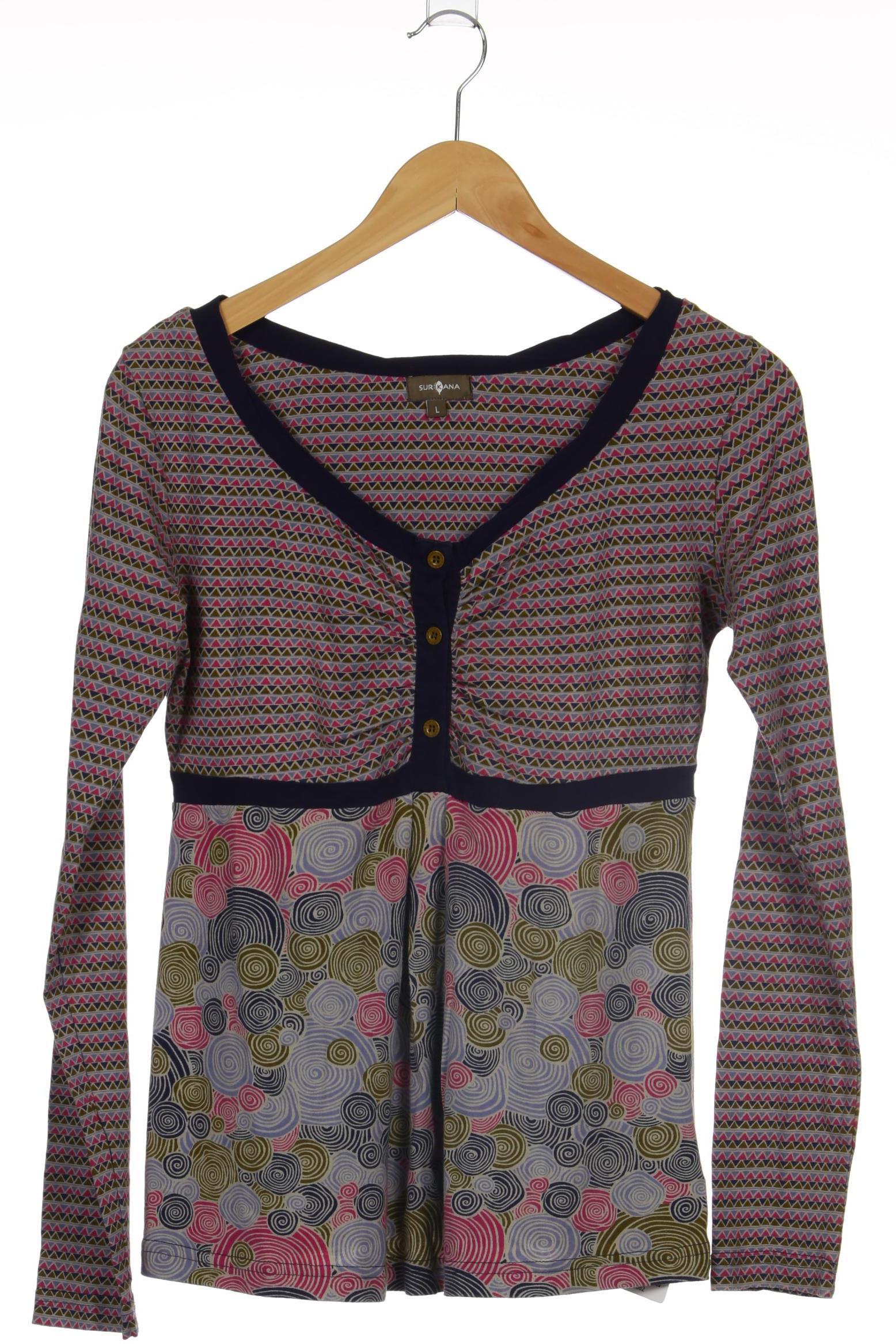 

Surkana Damen Langarmshirt, grau, Gr.