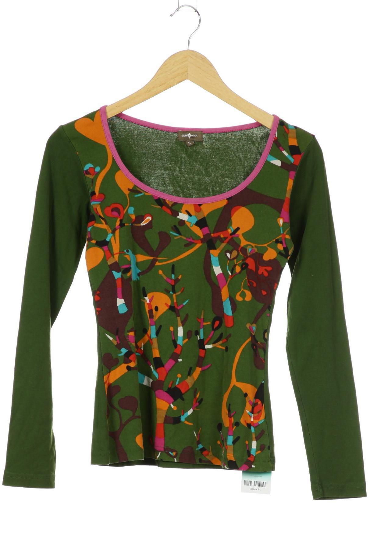 

Surkana Damen Langarmshirt, grün, Gr.