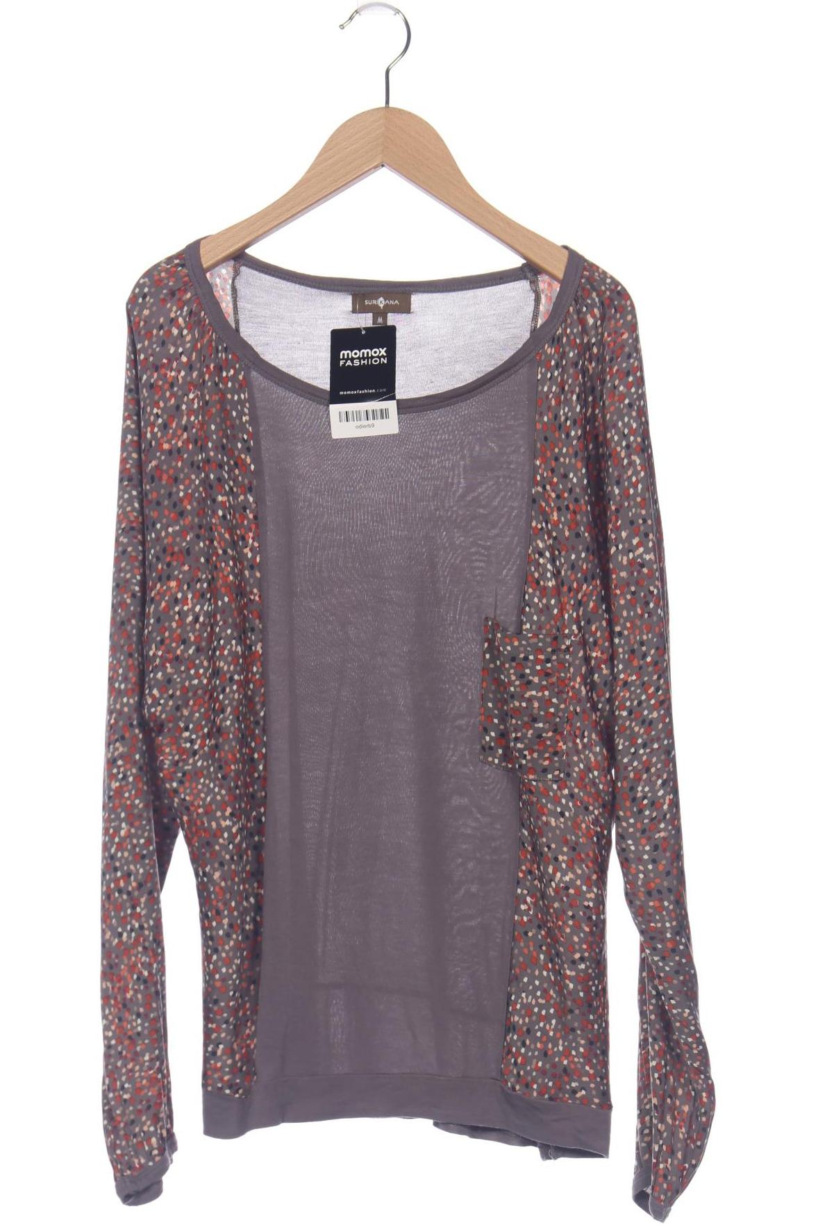 

Surkana Damen Langarmshirt, grau, Gr. 38