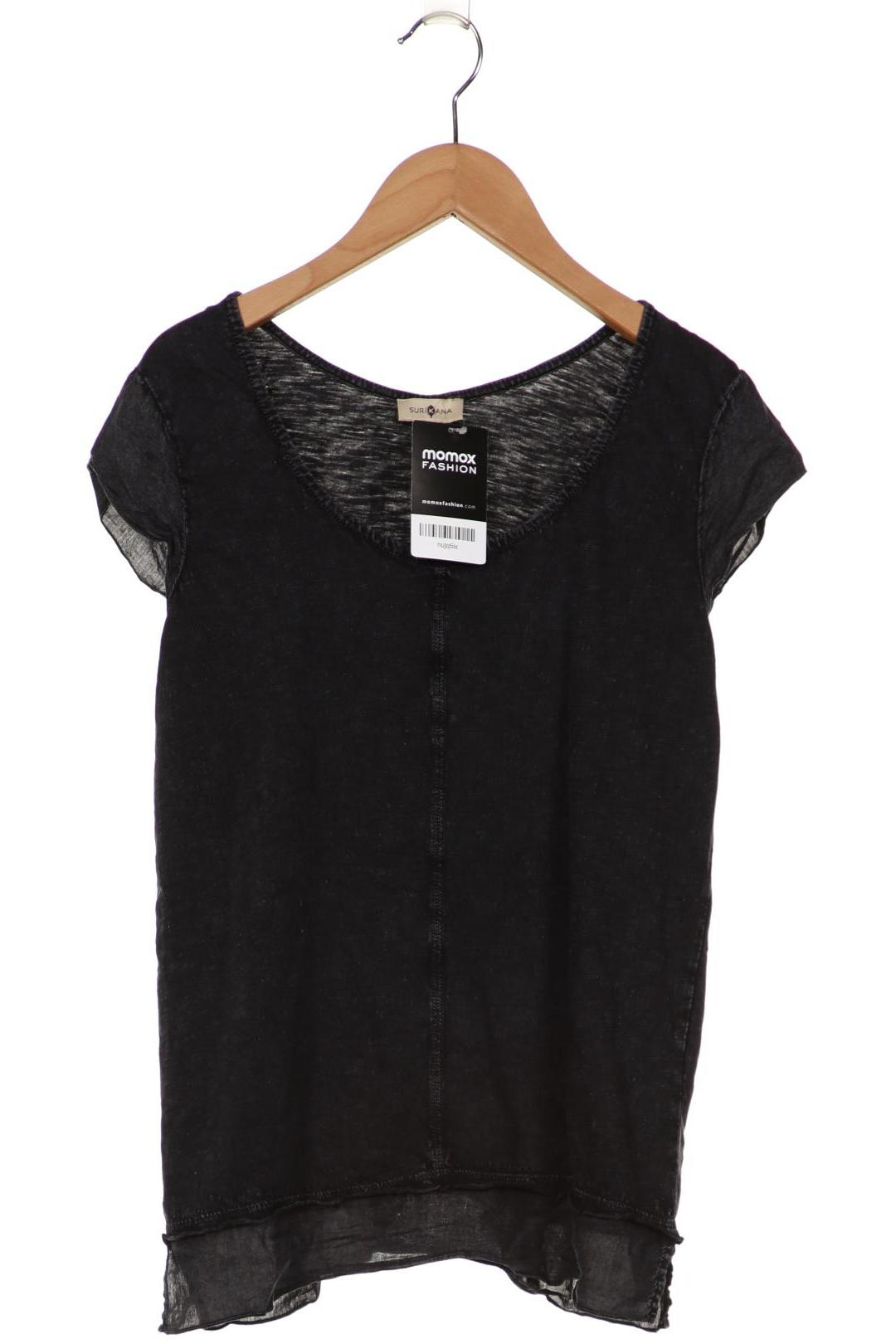 

Surkana Damen T-Shirt, schwarz, Gr. 34
