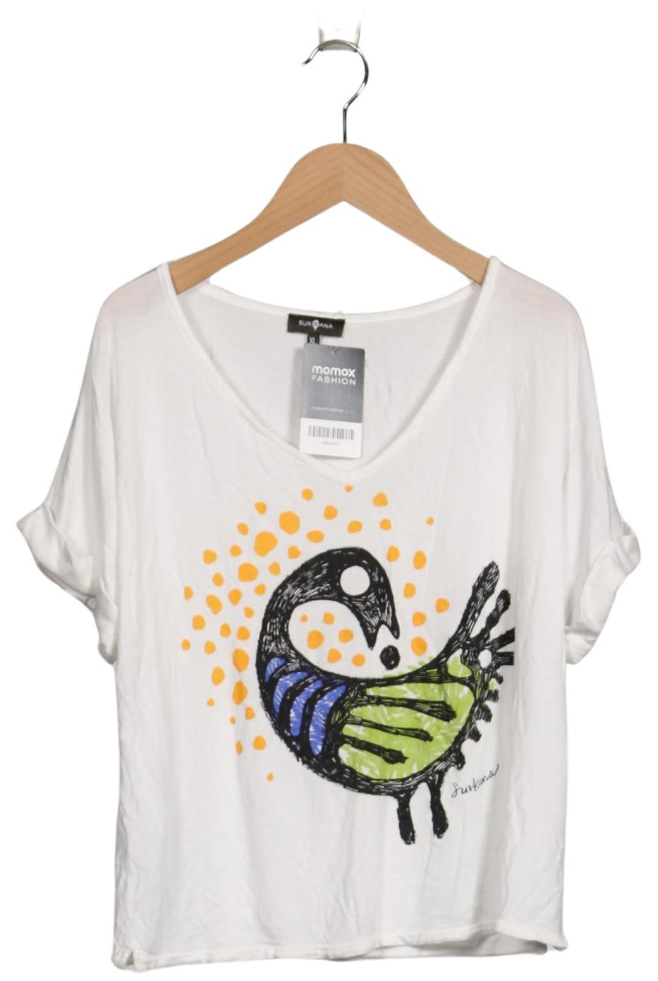 

Surkana Damen T-Shirt, weiß, Gr. 44