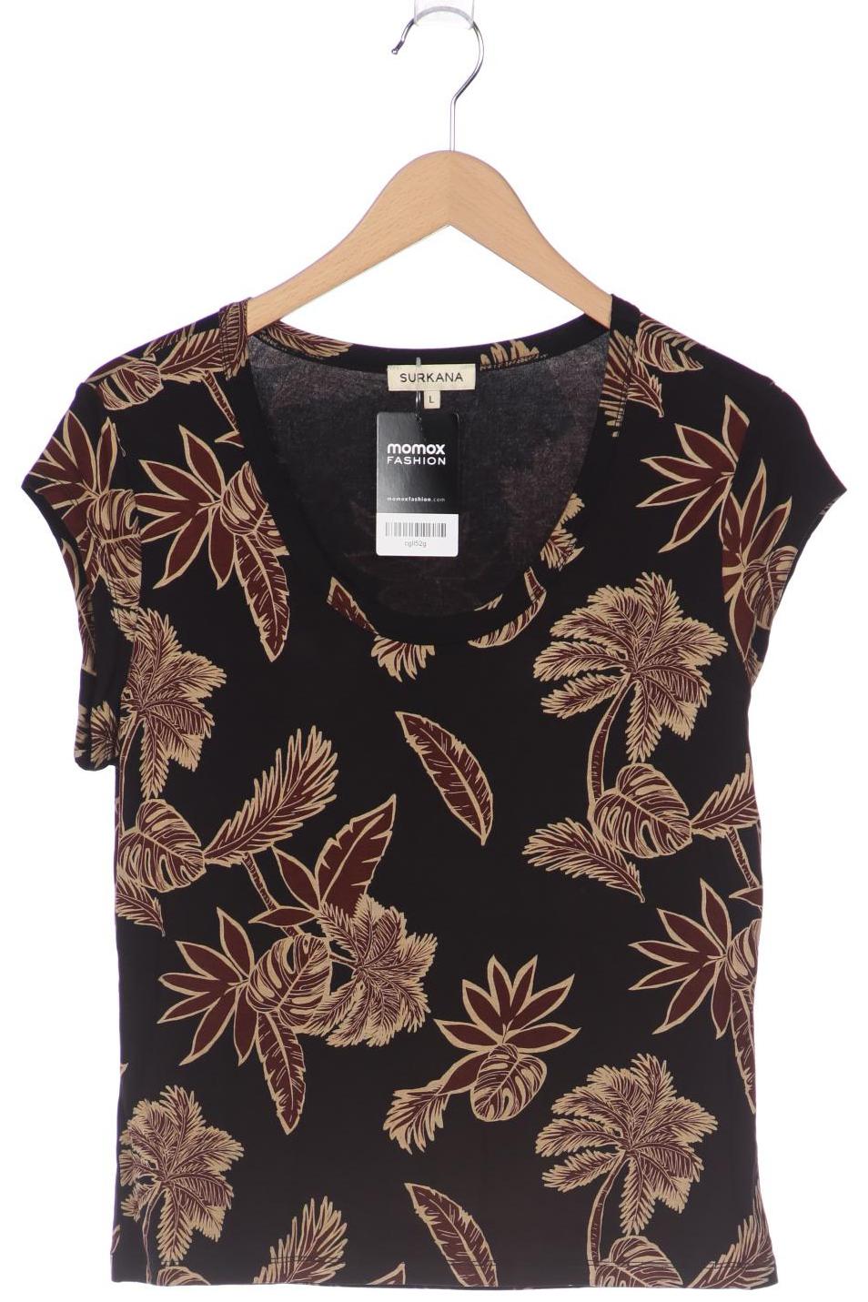 

Surkana Damen T-Shirt, schwarz