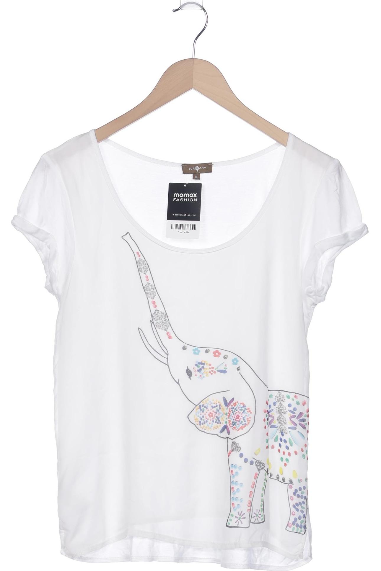 

Surkana Damen T-Shirt, weiß, Gr. 38