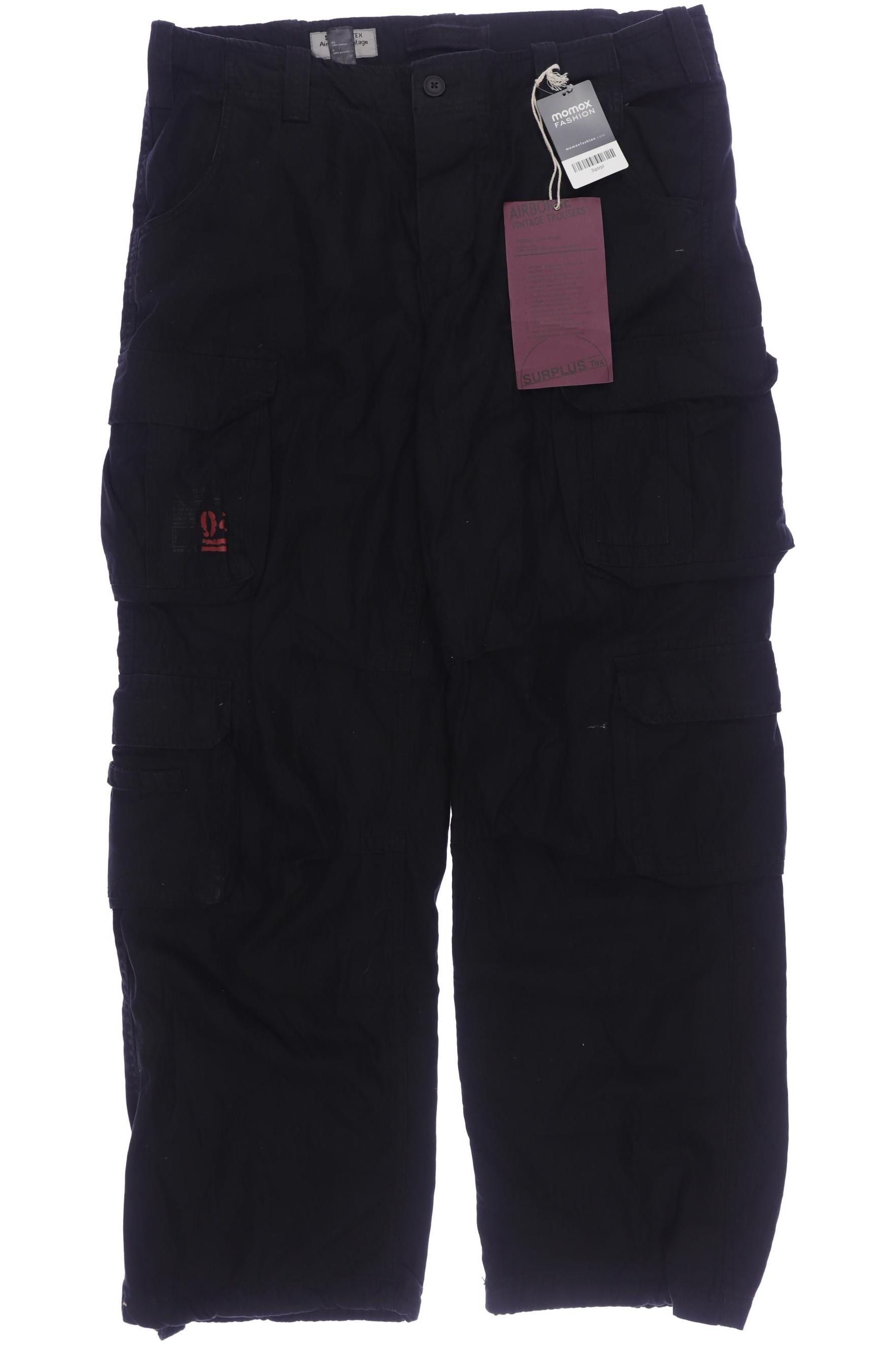 

Surplus Herren Stoffhose, schwarz, Gr. 0