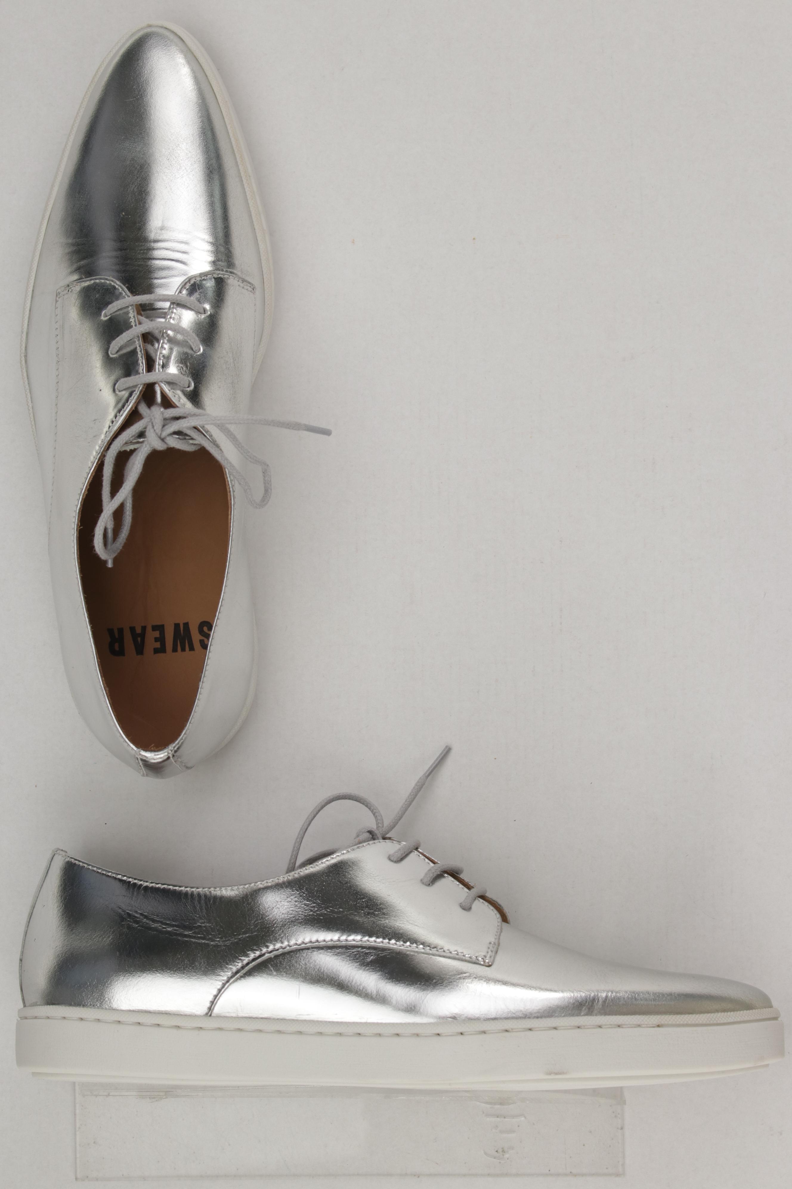 

Swear Damen Halbschuh, silber, Gr. 38