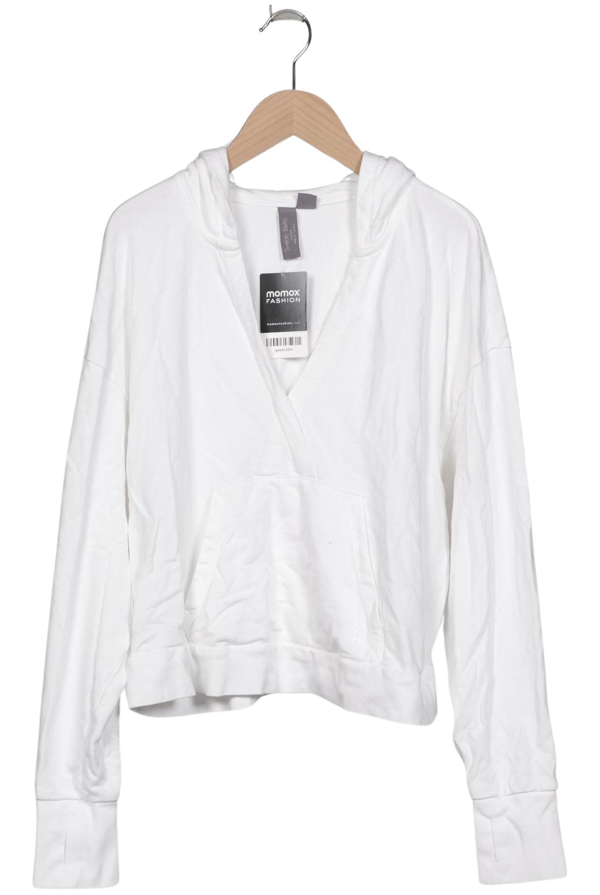 

Sweaty Betty Damen Kapuzenpullover, weiß, Gr. 40