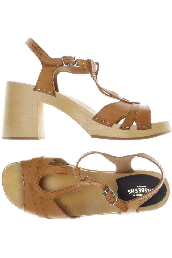 

Swedish hasbeens Damen Sandale, beige, Gr. 40