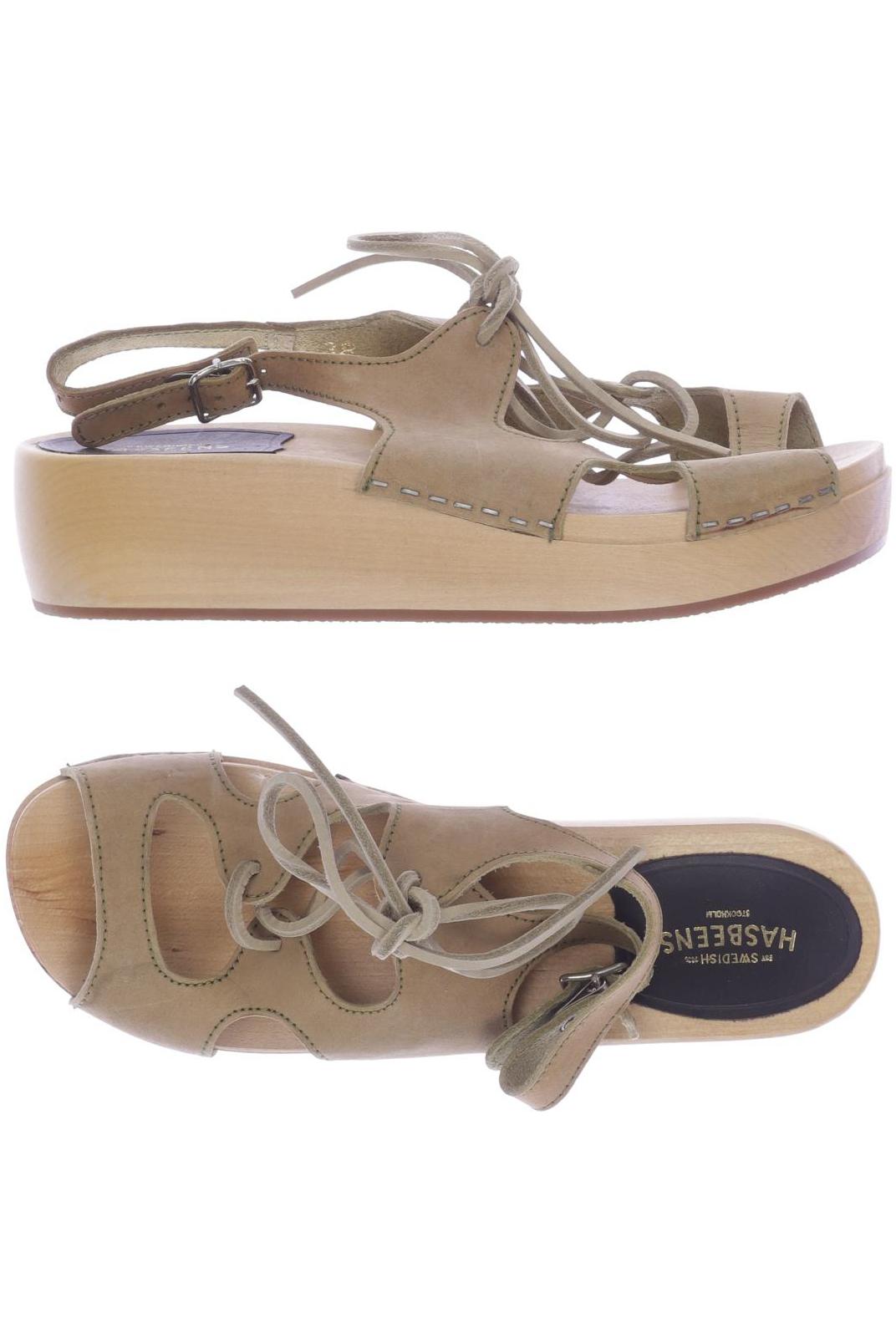 

Swedish hasbeens Damen Sandale, beige