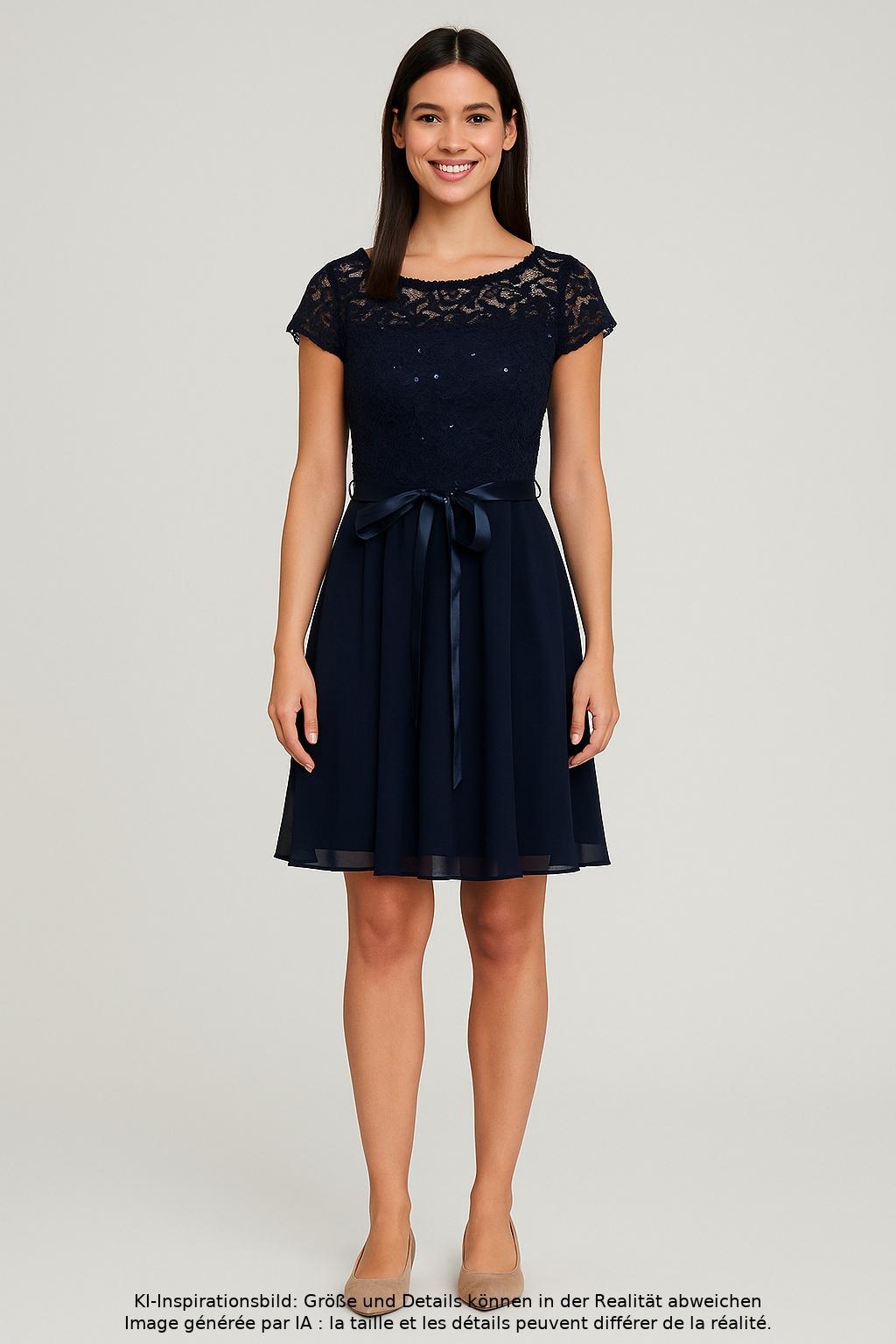 

Swing Damen Kleid, marineblau, Gr. 38