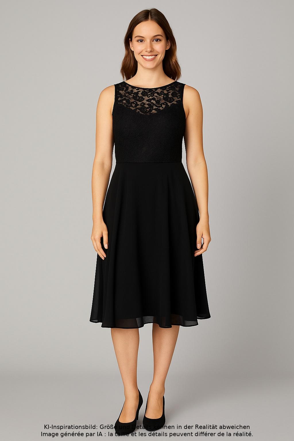 

Swing Damen Kleid, schwarz, Gr. 38