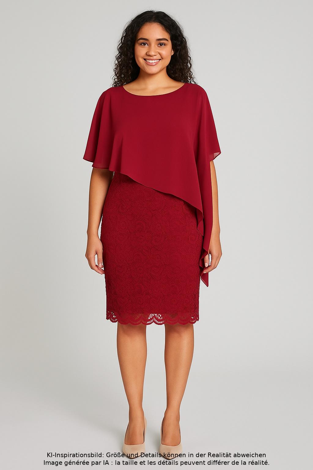 

Swing Damen Kleid, rot, Gr. 38