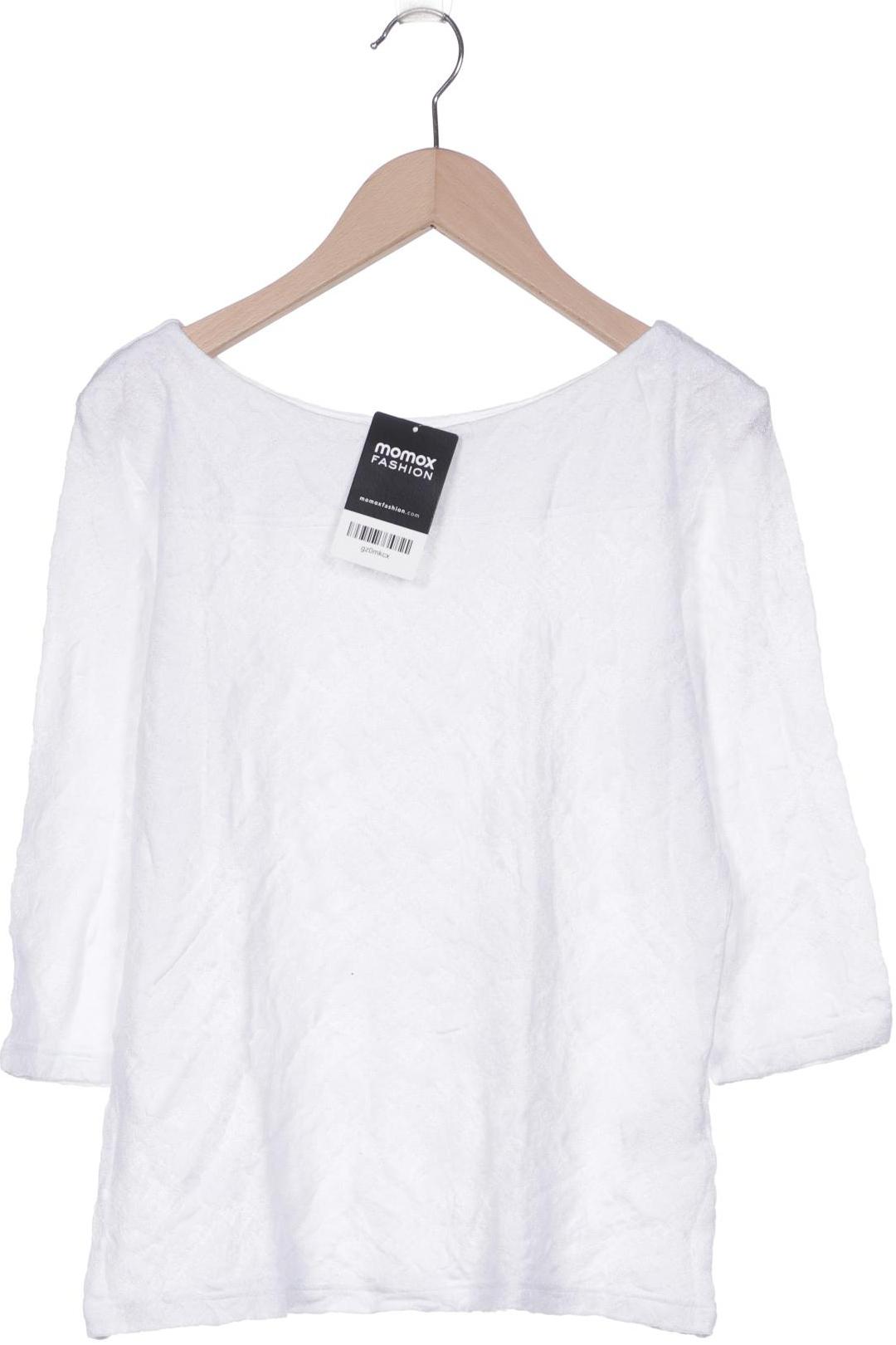 

Sylvia Heise Damen Langarmshirt, weiß, Gr. 36