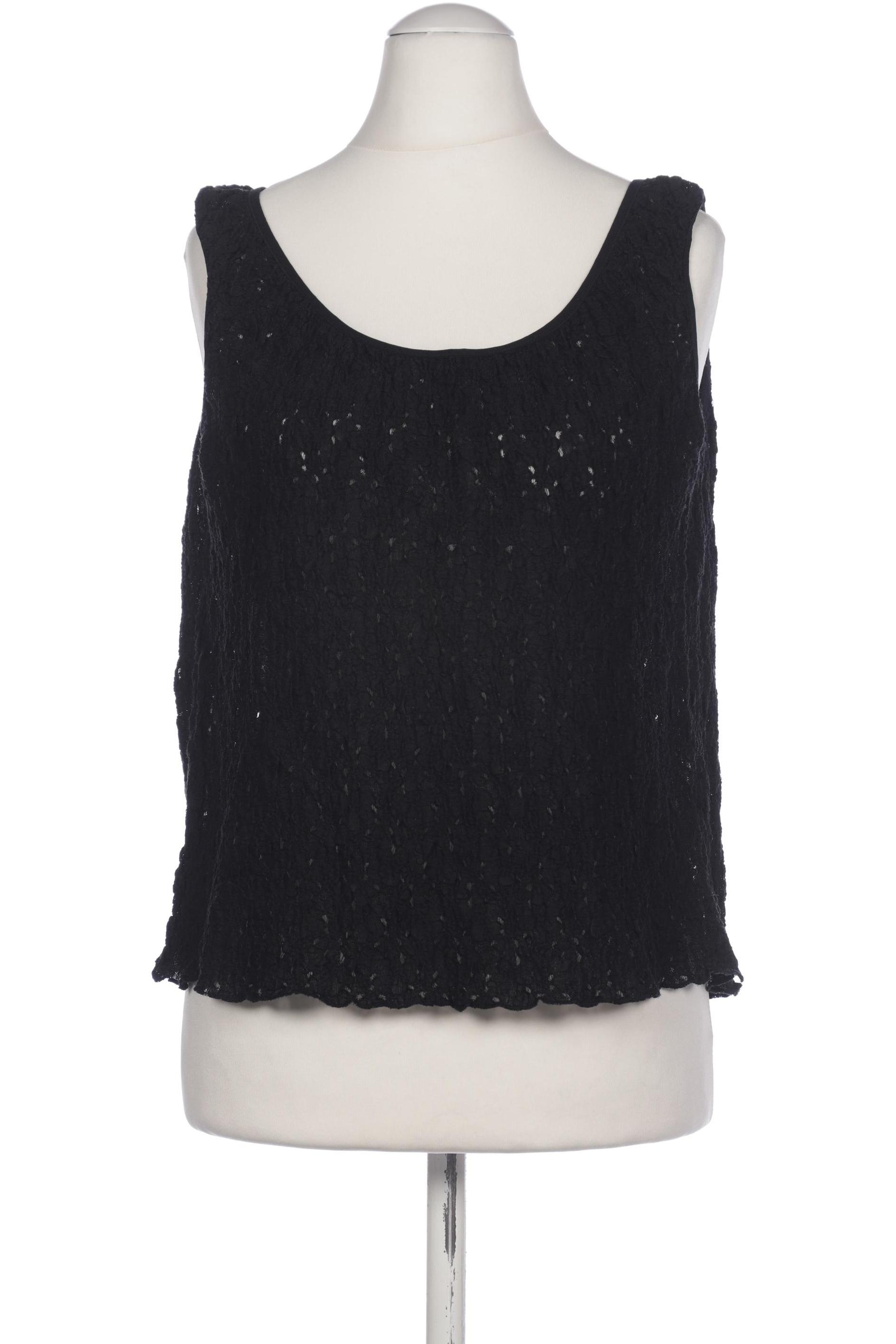 

Sylvia Heise Damen Top, schwarz, Gr. 38