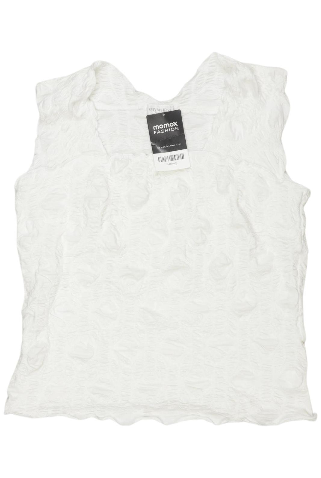 

Sylvia Heise Damen Top, weiß, Gr. 42