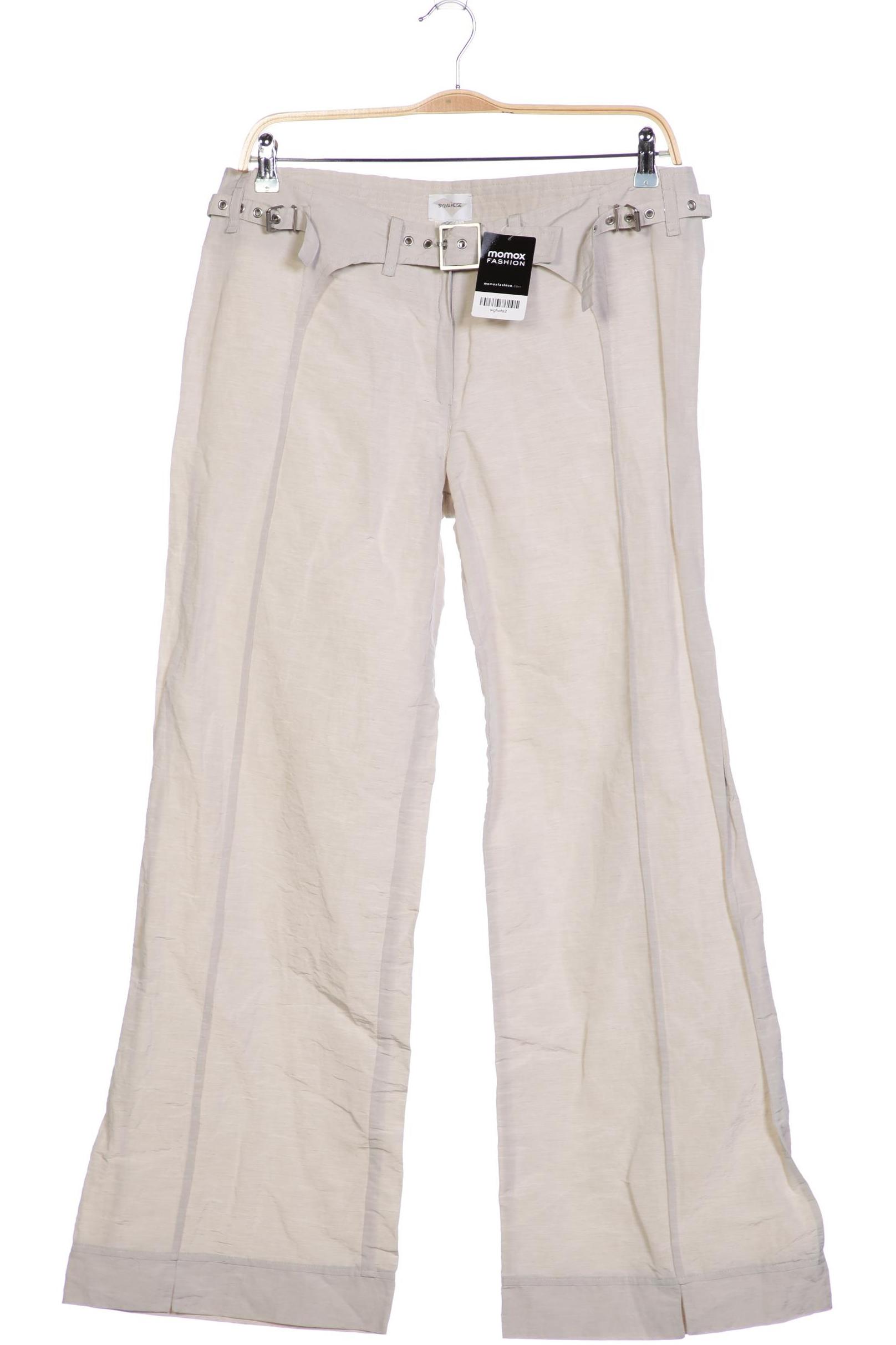 

SYLVIA HEISE Damen Stoffhose, beige