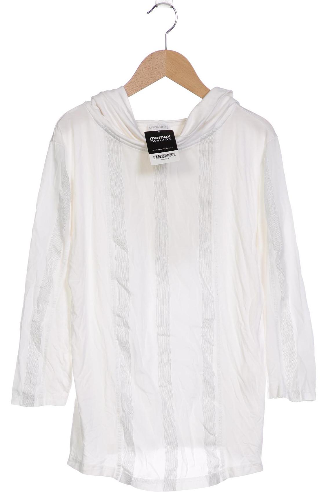

Sylvia Heise Damen Kapuzenpullover, weiß, Gr. 40