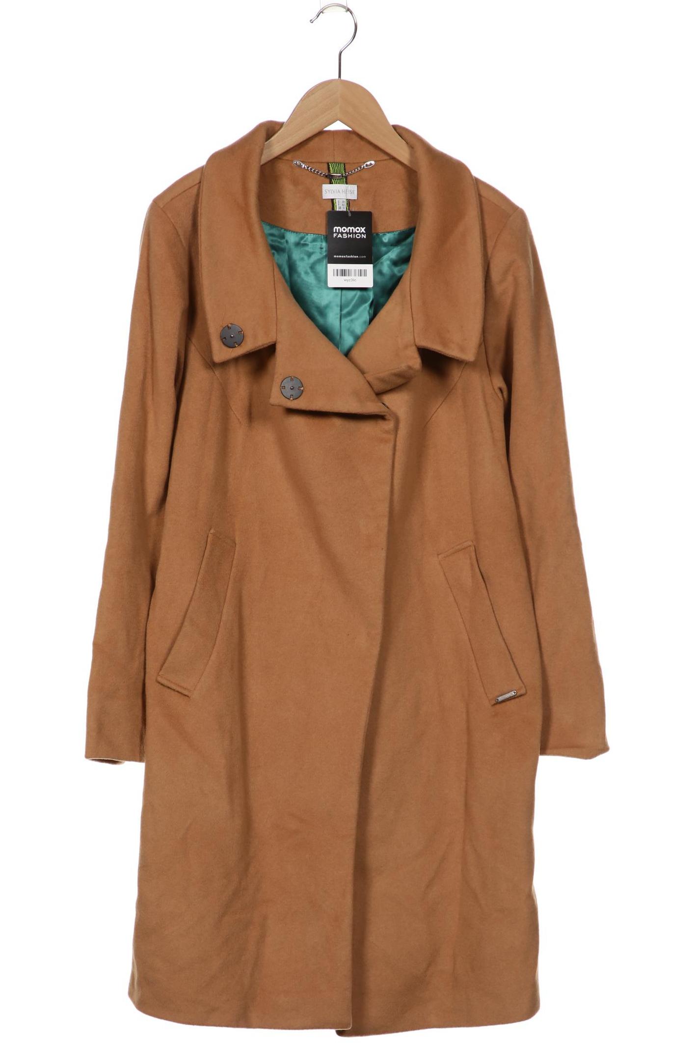 

Sylvia Heise Damen Mantel, beige, Gr. 38