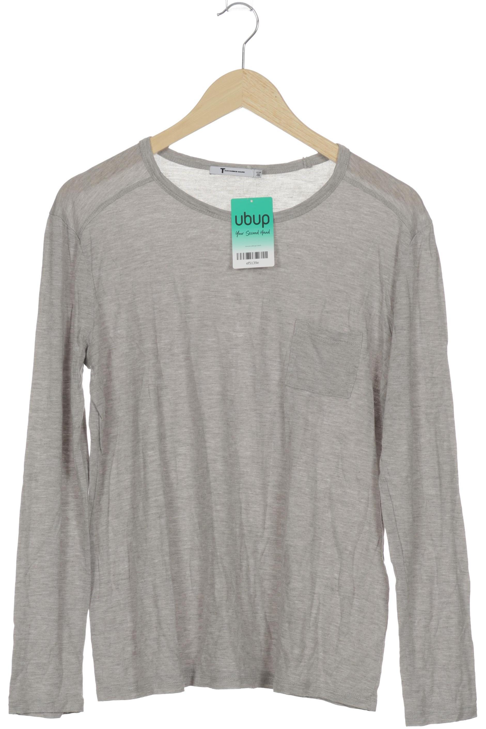 

T by Alexander Wang Damen T-Shirt, grau, Gr.