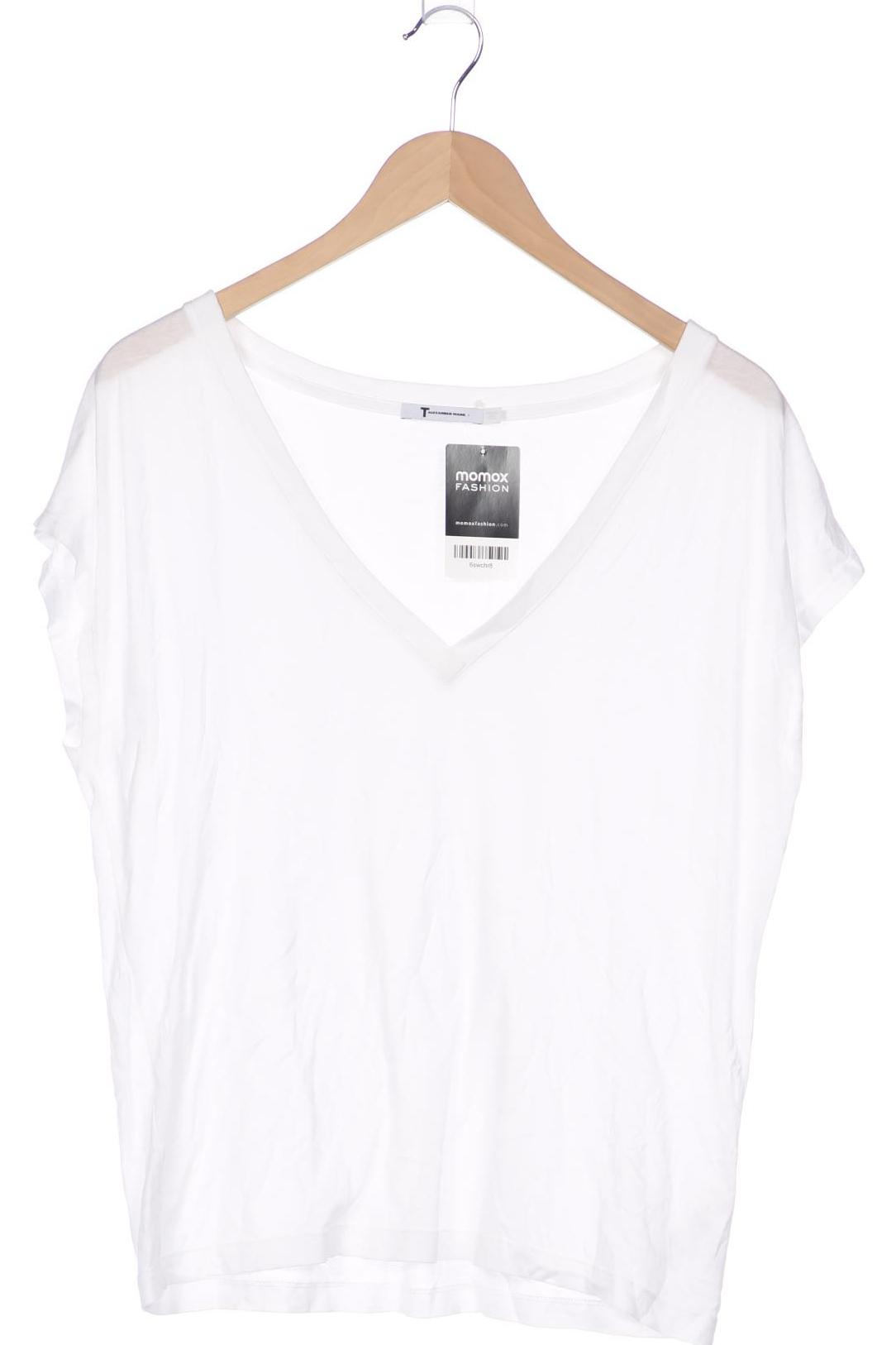 

T by Alexander Wang Damen T-Shirt, weiß, Gr. 36