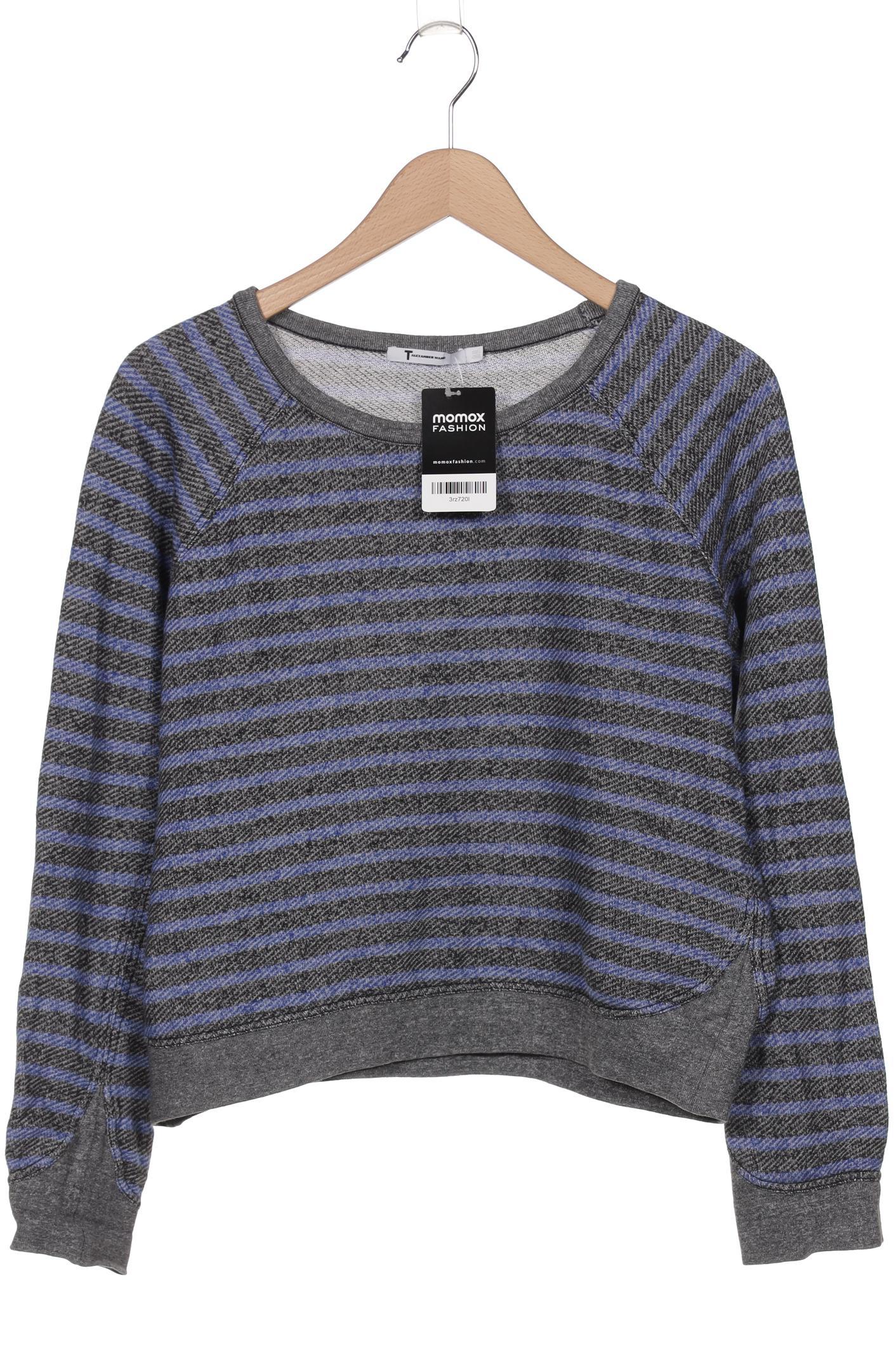 

T by Alexander Wang Damen Sweatshirt, grau, Gr. 42