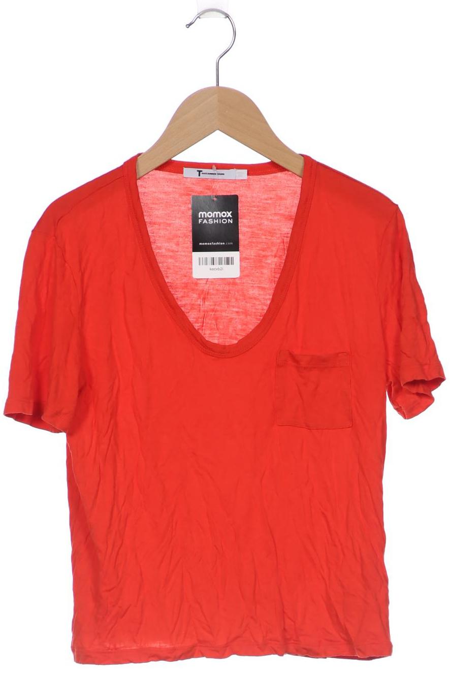 

T by Alexander Wang Damen T-Shirt, rot, Gr. 36