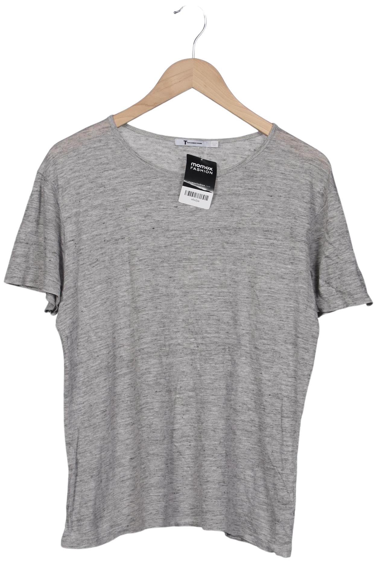 

T by Alexander Wang Damen T-Shirt, grau, Gr. 42