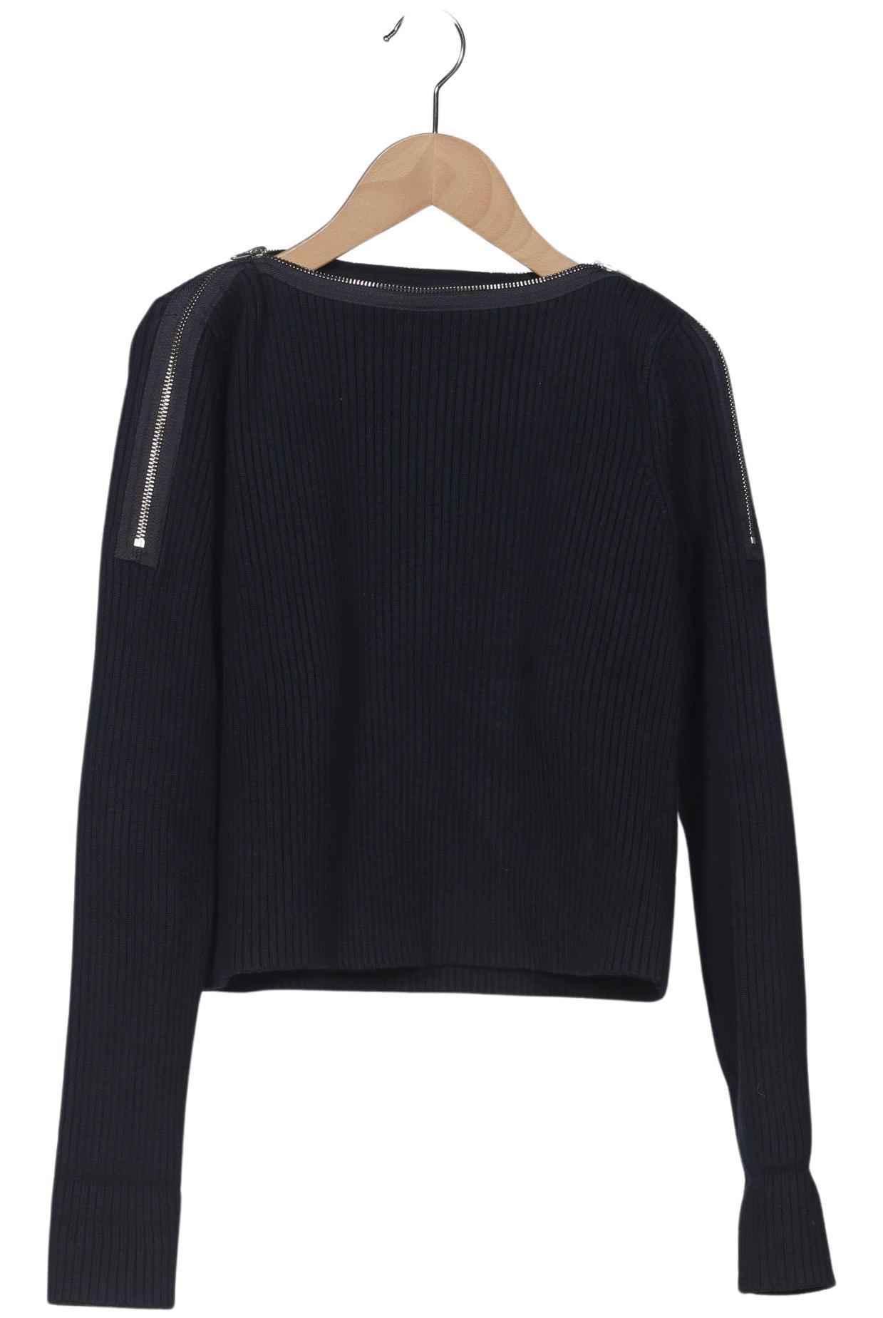 

T by Alexander Wang Damen Pullover, marineblau, Gr. 36