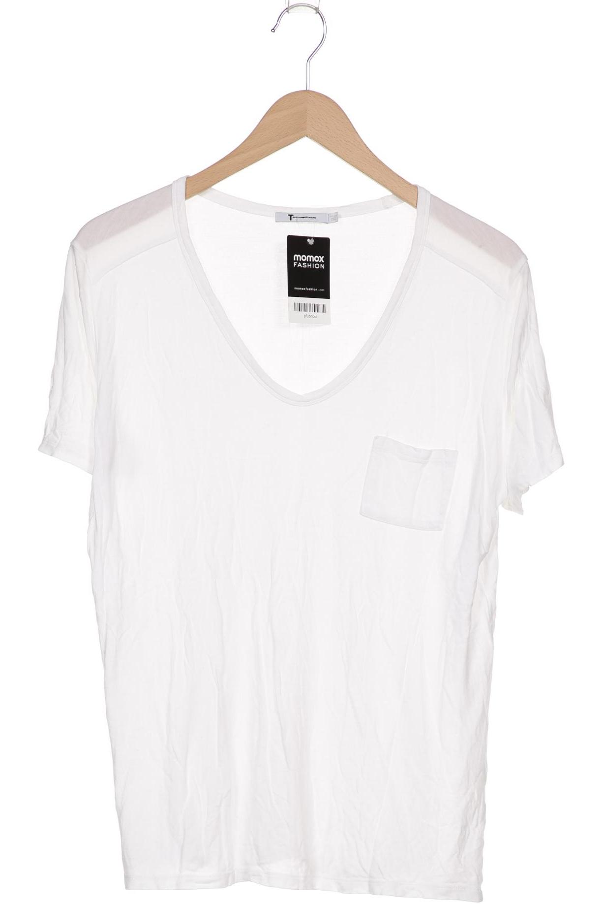 

T by ALEXANDER WANG Damen T-Shirt, cremeweiß