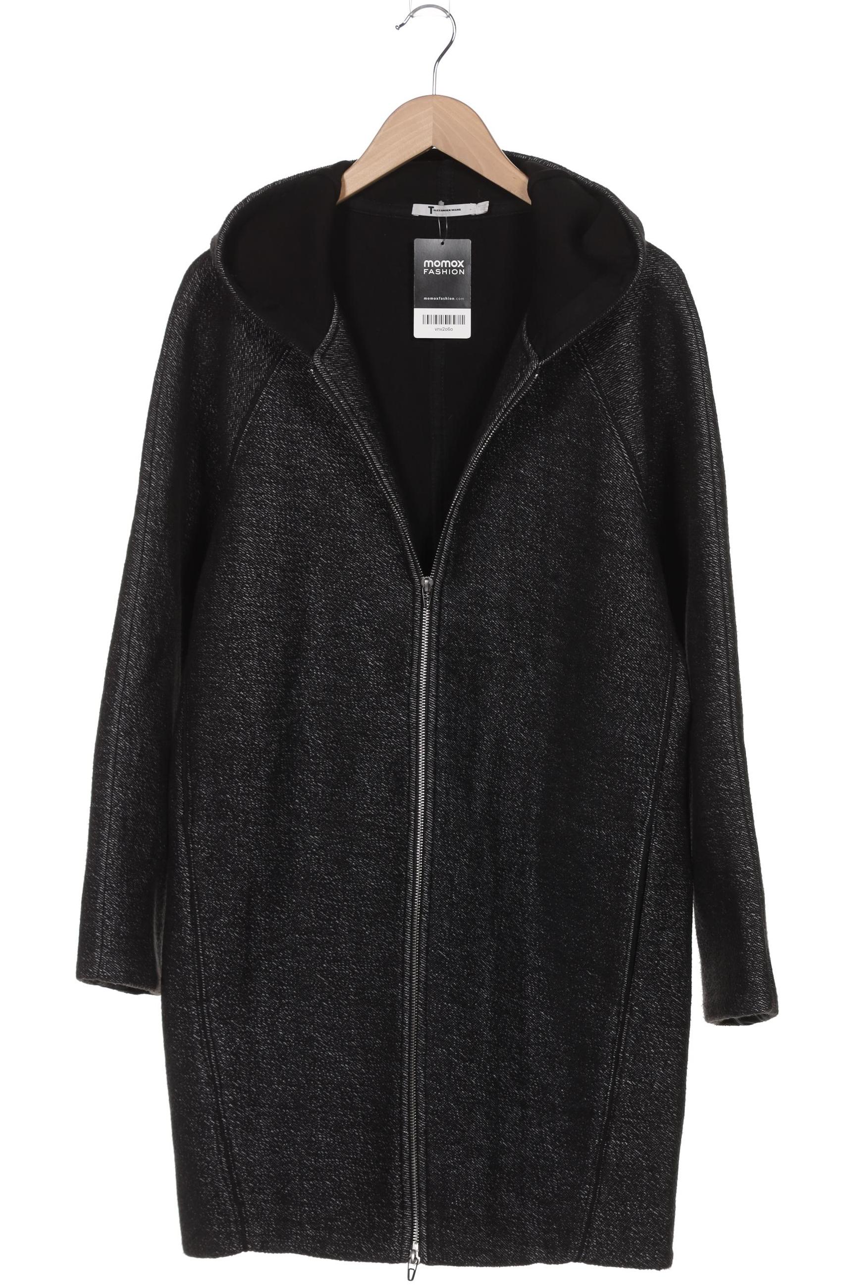 

T by Alexander Wang Damen Mantel, schwarz, Gr. 38