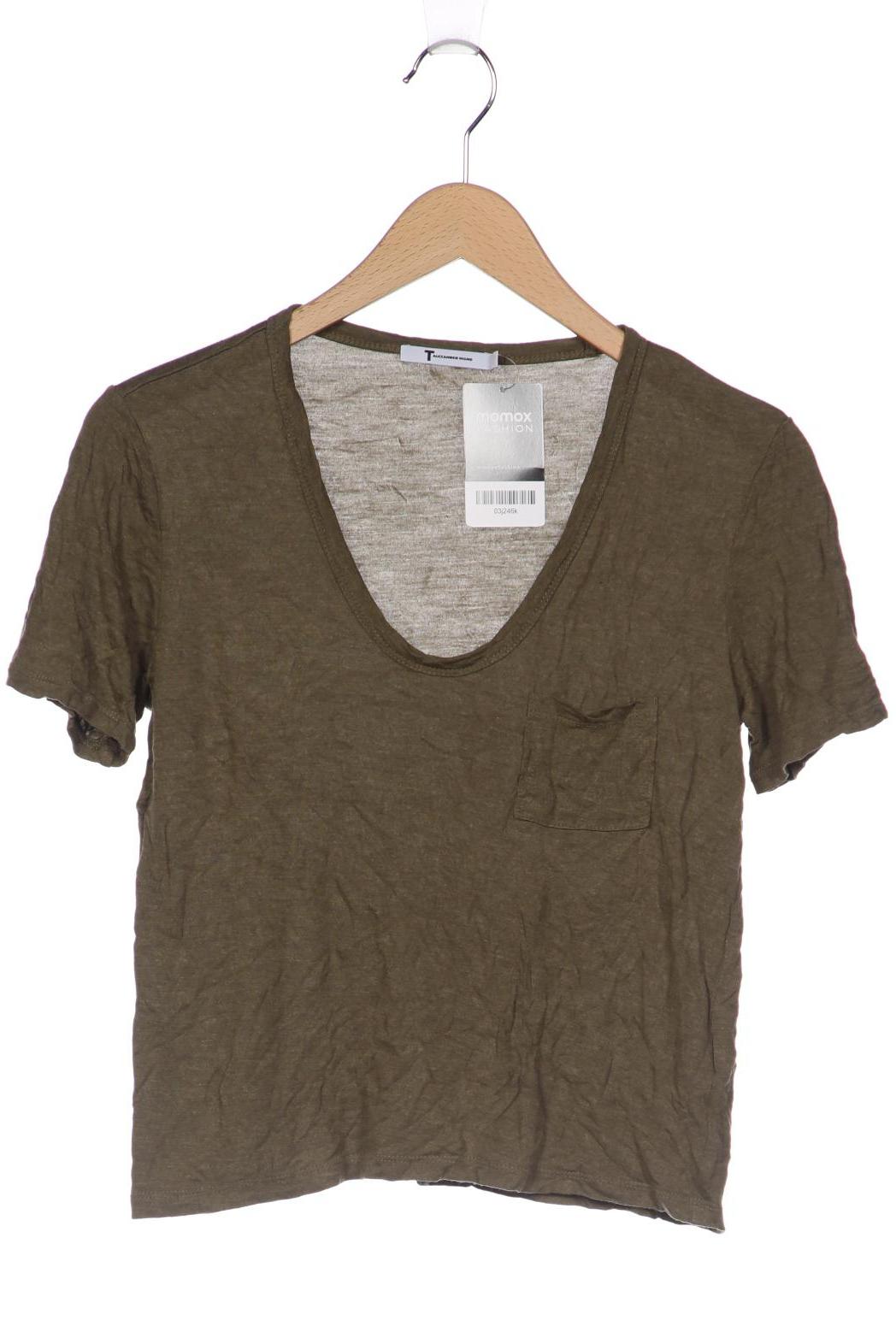 

T by Alexander Wang Damen T-Shirt, grün, Gr. 36