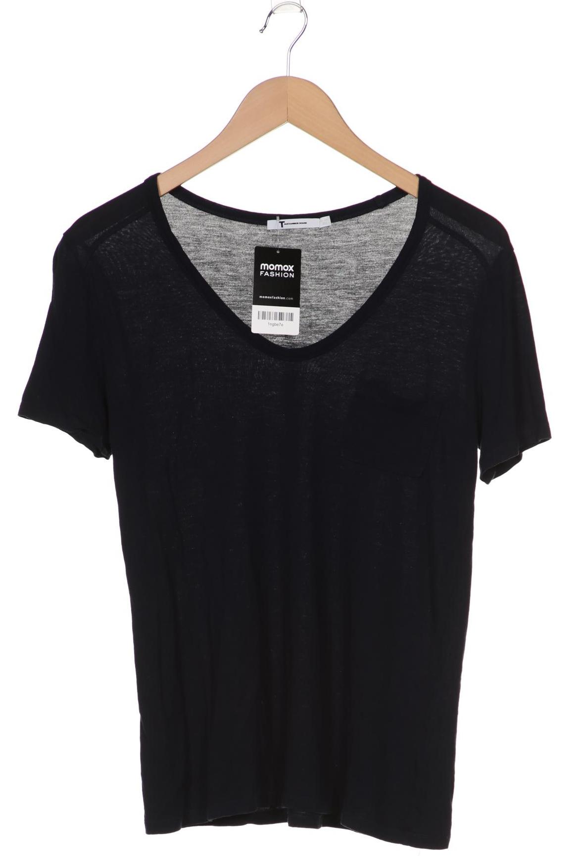 

T by Alexander Wang Damen T-Shirt, marineblau, Gr. 34