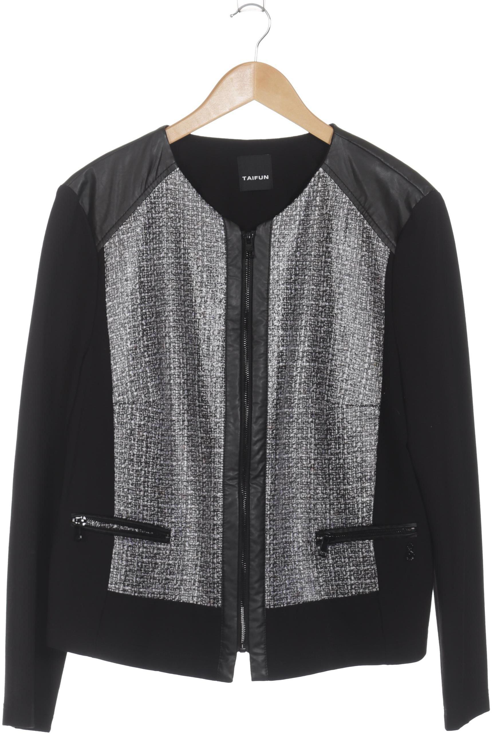 

Taifun Damen Blazer, schwarz, Gr. 46