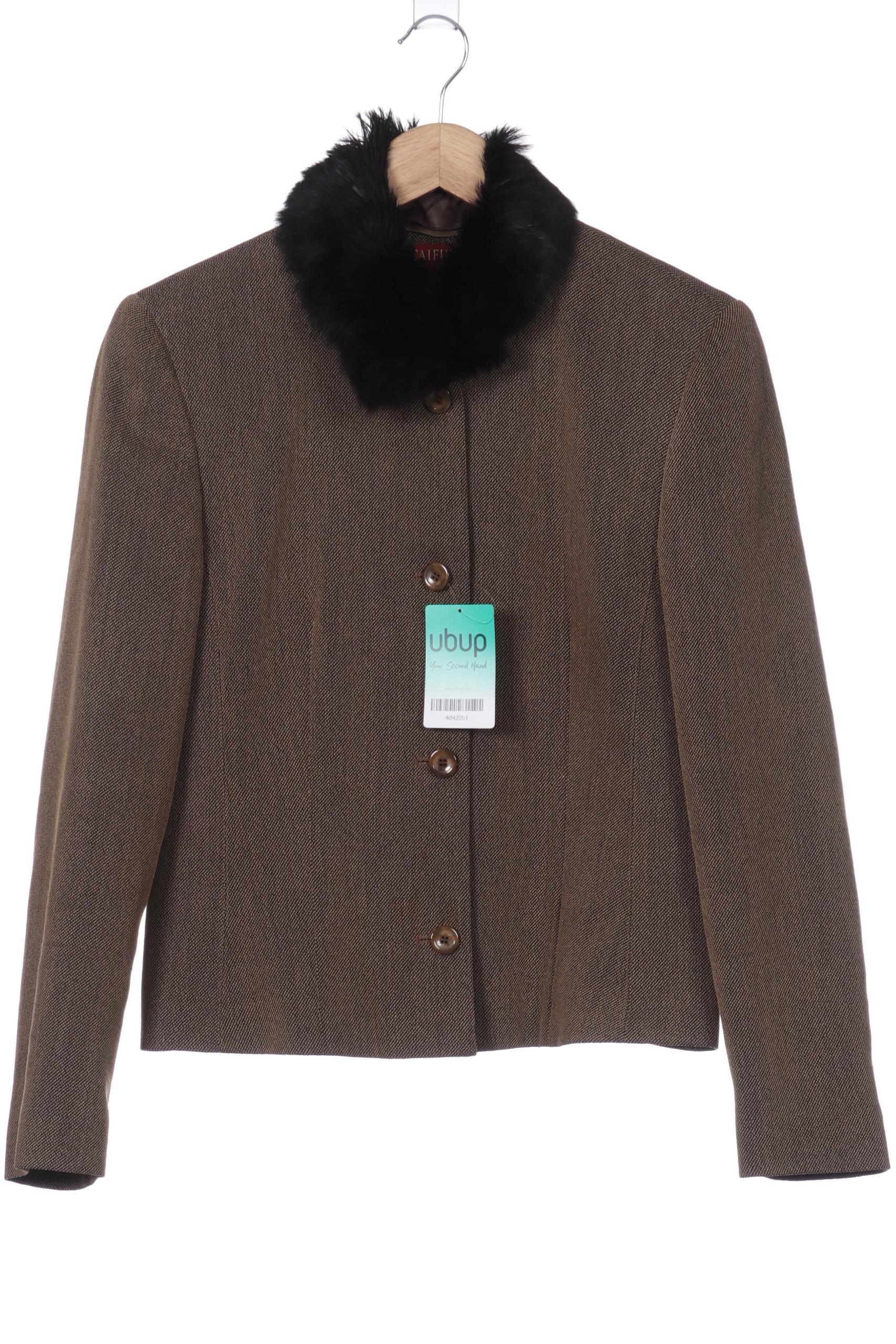 

Taifun Damen Blazer, braun, Gr. 38